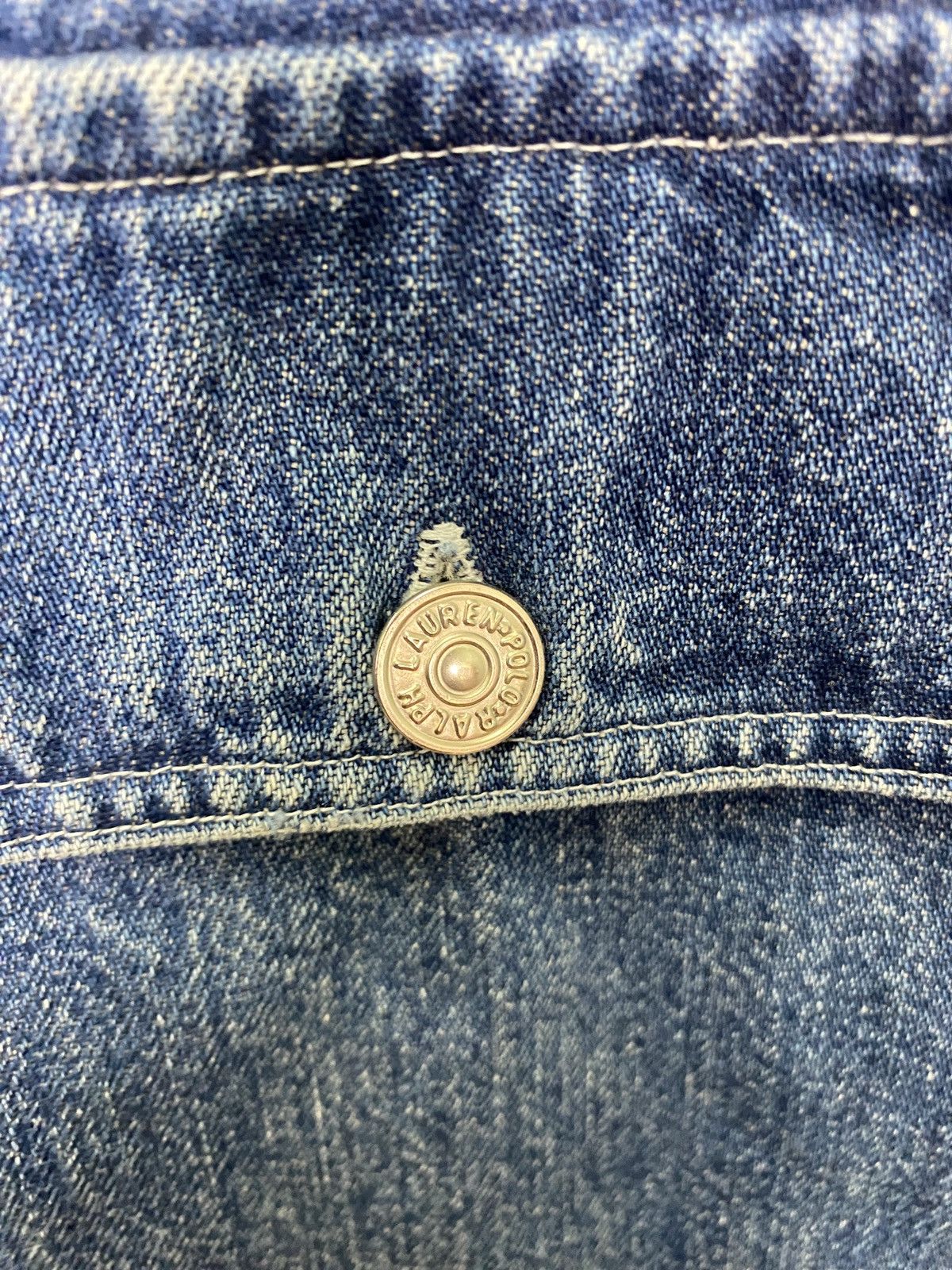 Vintage Vintage rare denim jacket Polo Ralph Lauren Sport y2k Size US M / EU 48-50 / 2 - 4 Thumbnail