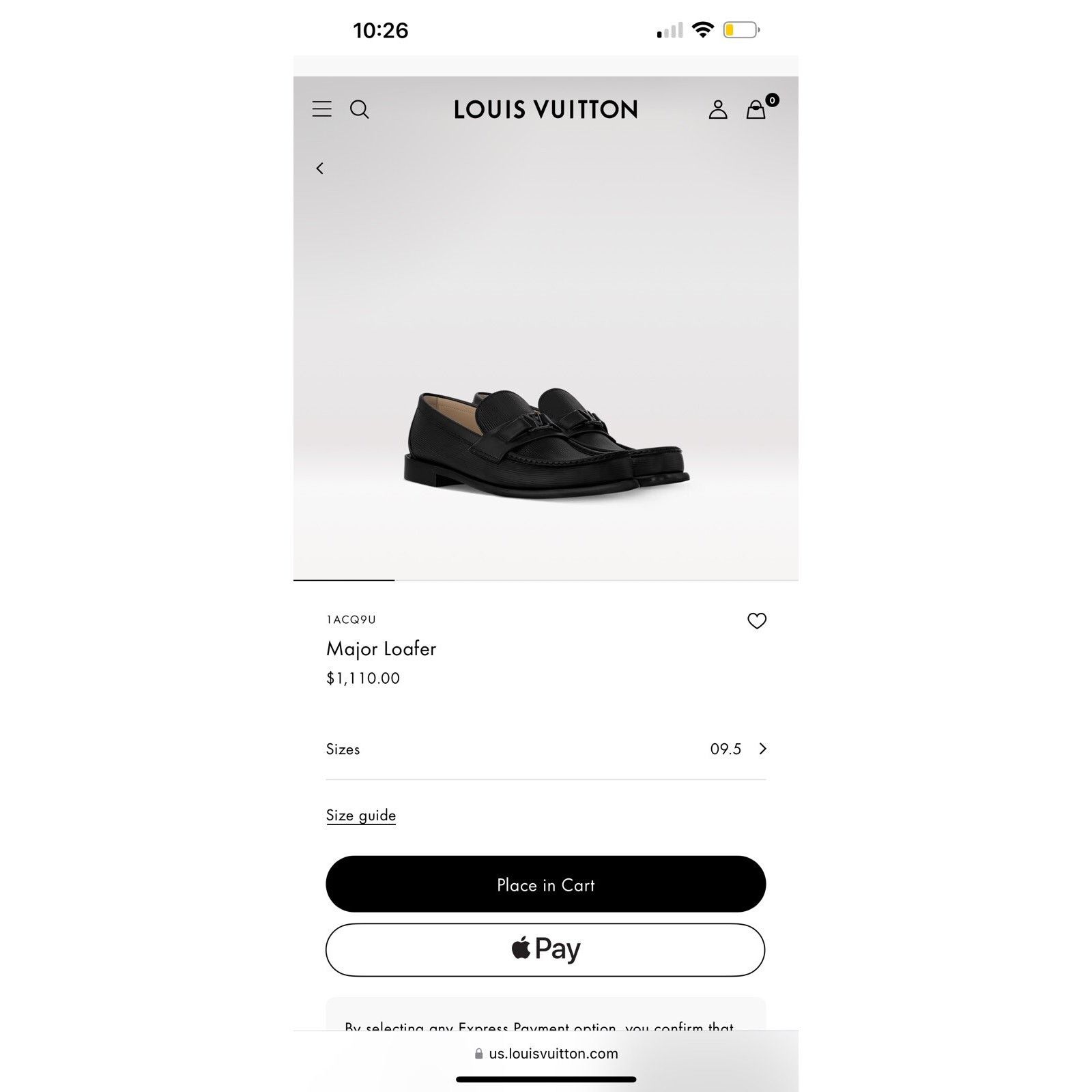 Louis Vuitton Size 7.5LV/8.5US- Louis Vuitton Major Loafer Epi Leather Size US 8.5 / EU 41-42 - 9 Thumbnail