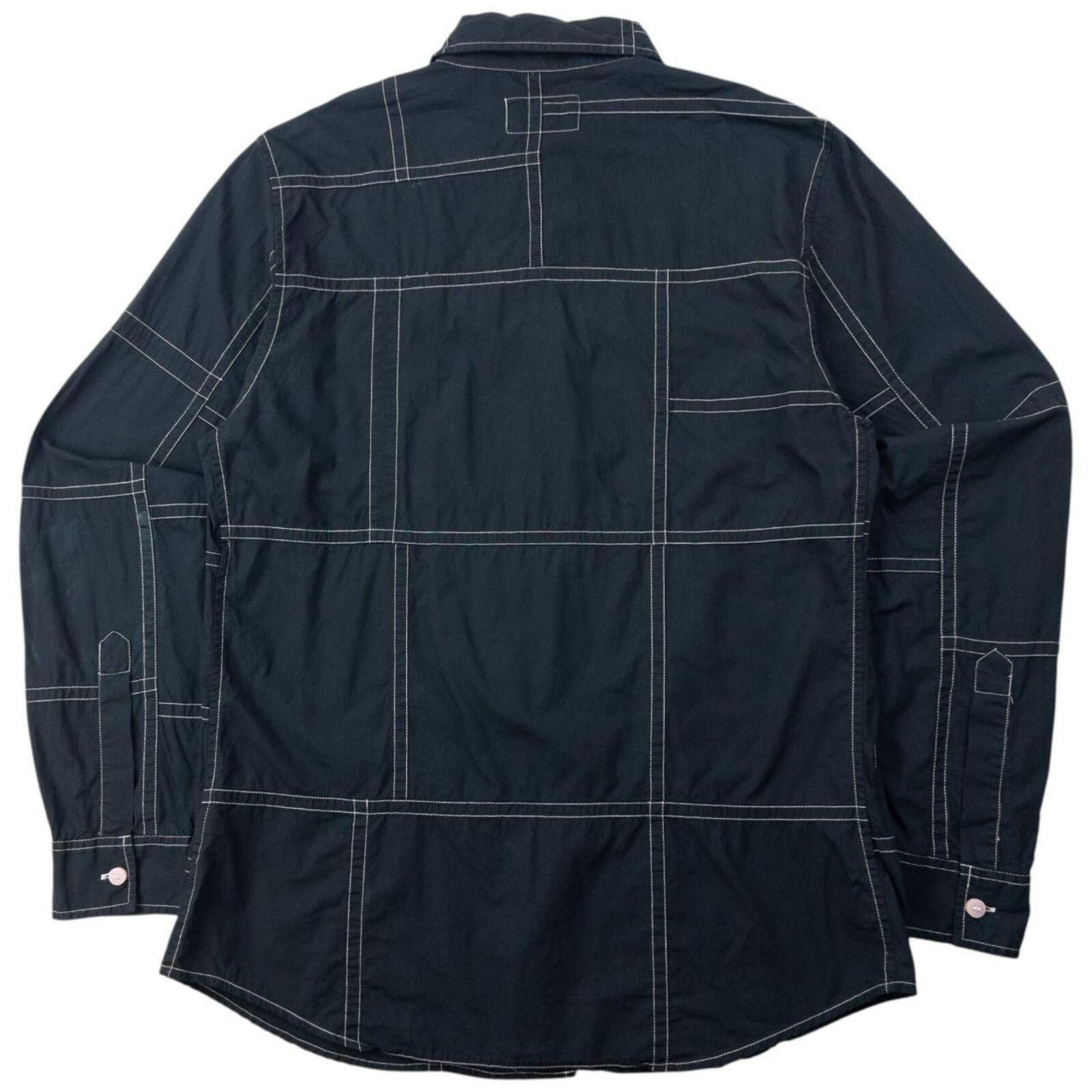 Other Vintage 2000s Armani Jeans Contrast Long Sleeve Shirt Size L Size US L / EU 52-54 / 3 - 2 Thumbnail