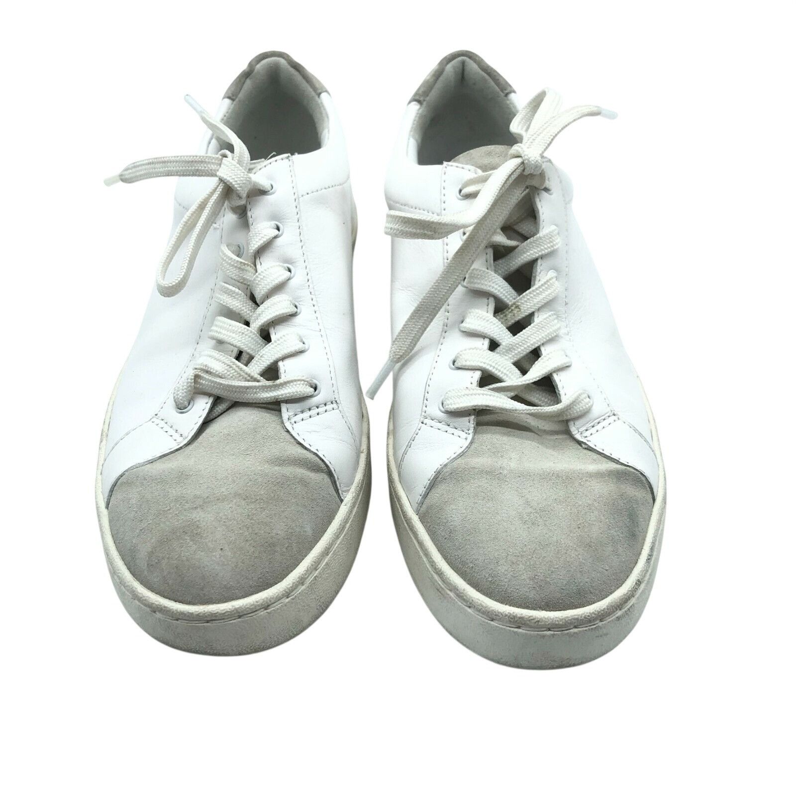 Vince Vince Womens Sneakers Low Top Lace Up Leather White Size 6 Size US 6 / IT 36 - 2 Thumbnail