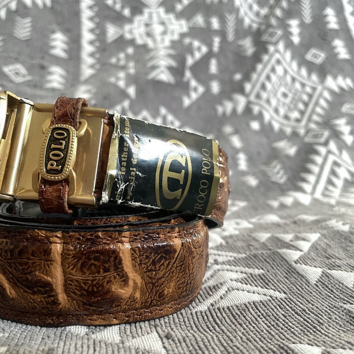 If Six Was Nine 🔥LAST DROP🔥Vintage Y2k polo aligator leather belts Size ONE SIZE - 3 Thumbnail