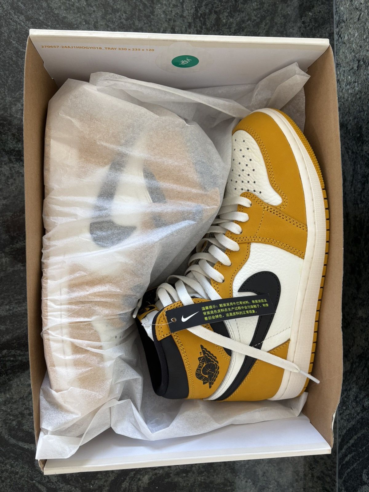 Jordan Brand Air Jordan 1 High Ochre | Size 9 | Brand New Size US 9 / EU 42 - 9 Thumbnail