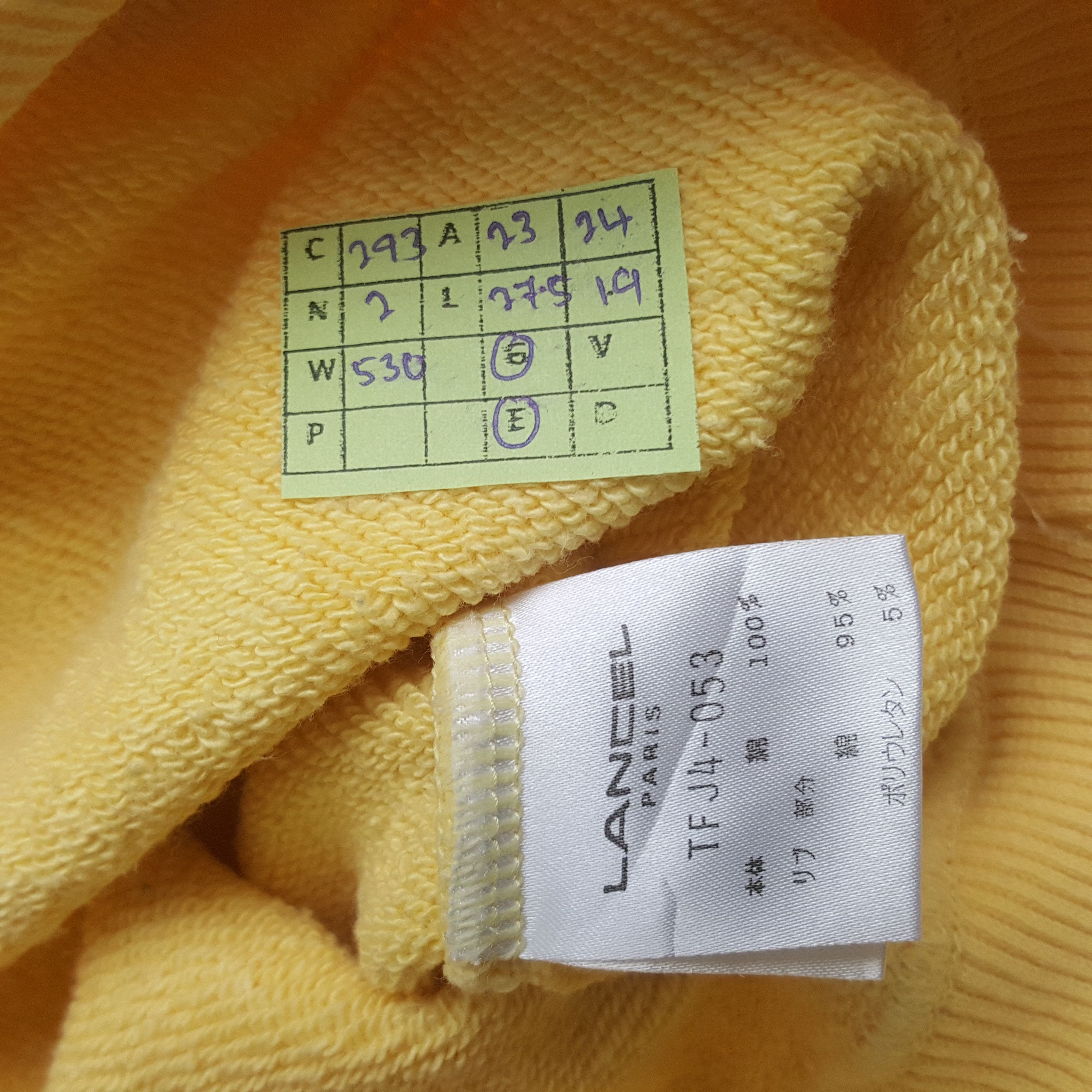 Lancel Vintage Lancel Paris Designer Brand Sweatshirt C293N2 Size US L / EU 52-54 / 3 - 7 Thumbnail