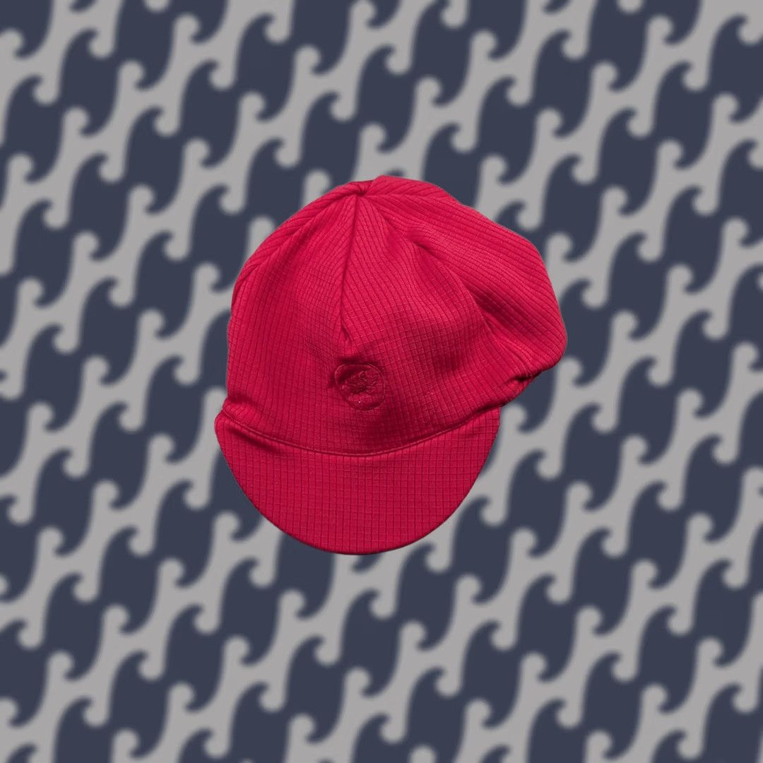 Vintage VINTAGE Castelli Cycling Cap L Red Lightweight Stretch Retro Baseball Cap Unisex Adults Size ONE SIZE - 1 Thumbnail