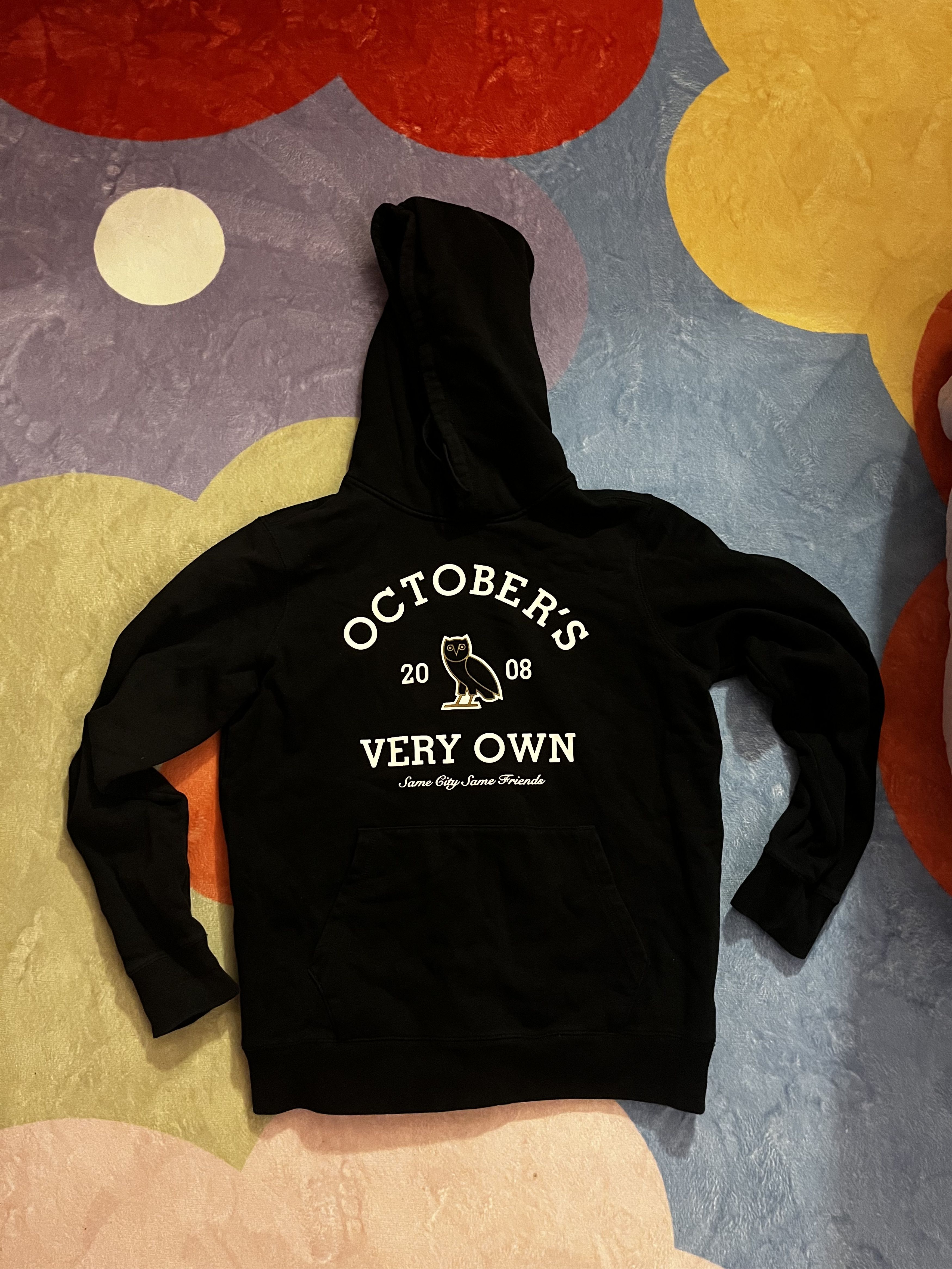 October's Very Own OVO Black Pullover Long Sleeve Hoodie Size US M / EU 48-50 / 2 - 1 Thumbnail
