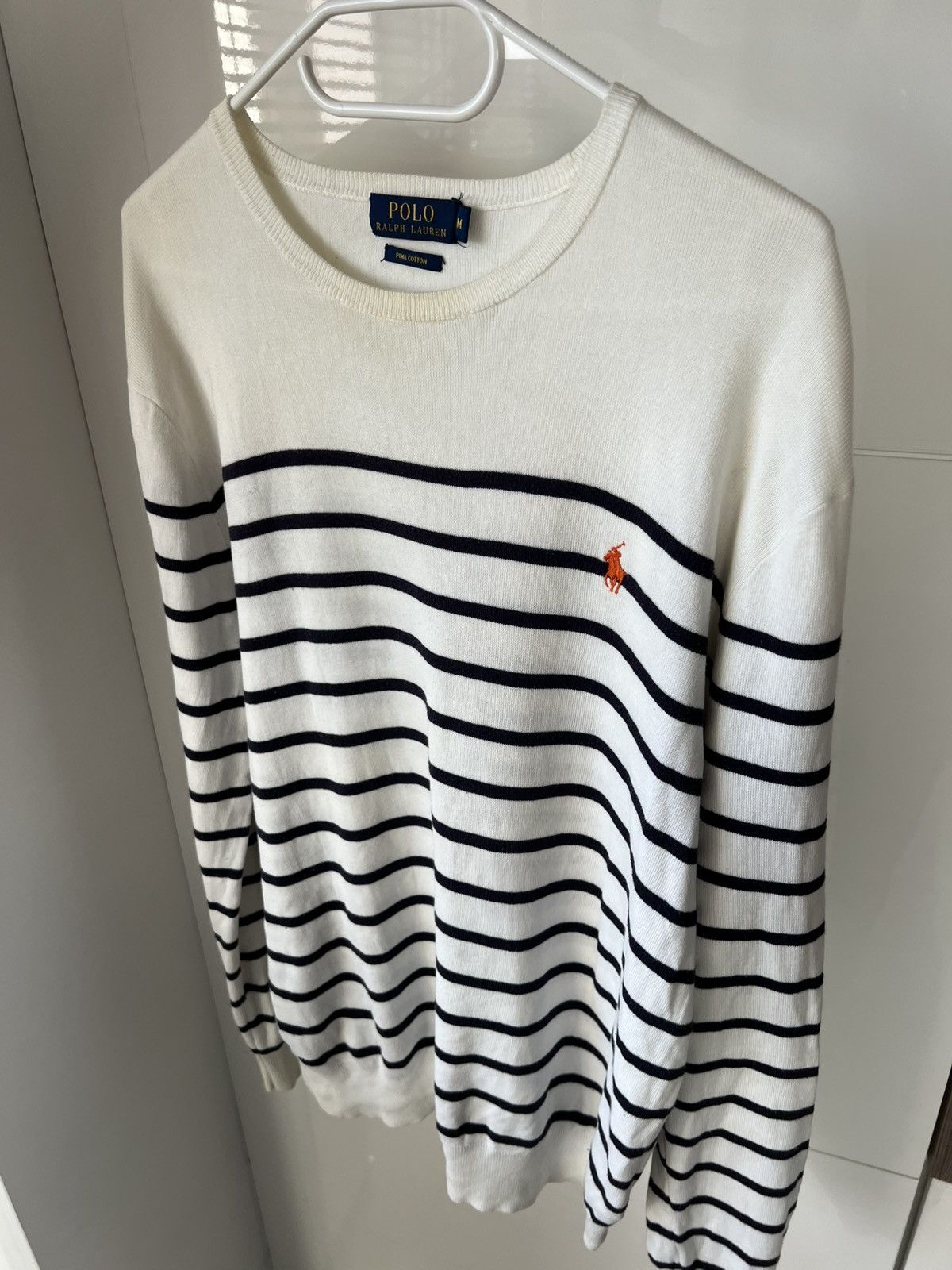 Polo Ralph Lauren ‼️Polo Ralph Lauren Luxury Pima Cotton Wool Sweater‼️ Size US M / EU 48-50 / 2 - 2 Thumbnail