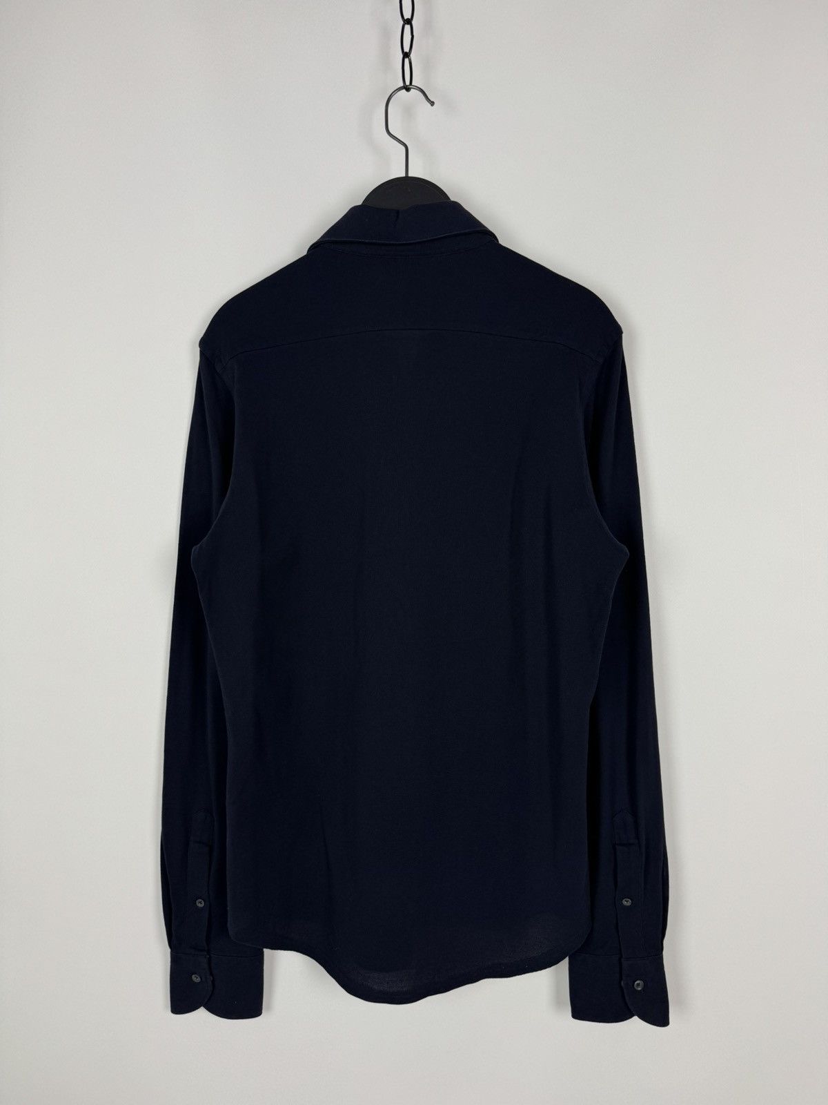 Suitsupply Suitsupply Pure Cotton Collar Long Sleeve Polo Size US M / EU 48-50 / 2 - 9 Thumbnail