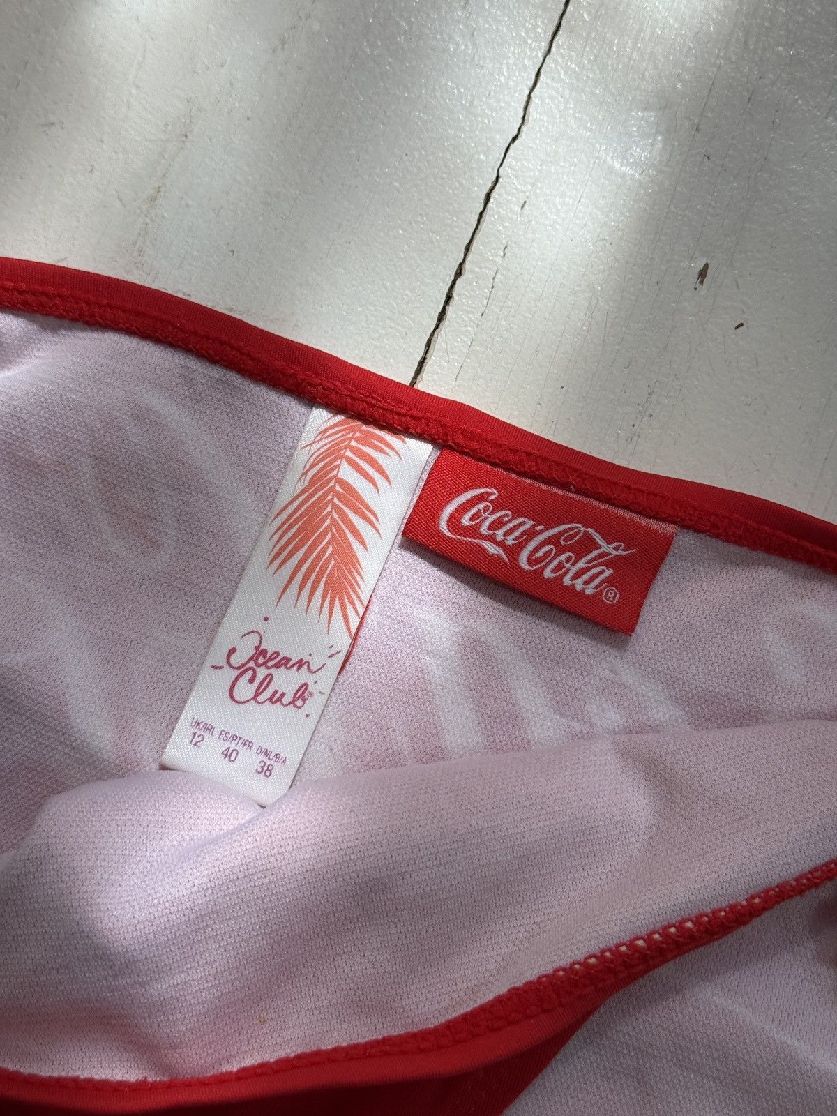 Coca Cola VINTAGE COCA&COLA 2000s BIKINI SWIMSUIT SET Size ONE SIZE - 6 Thumbnail