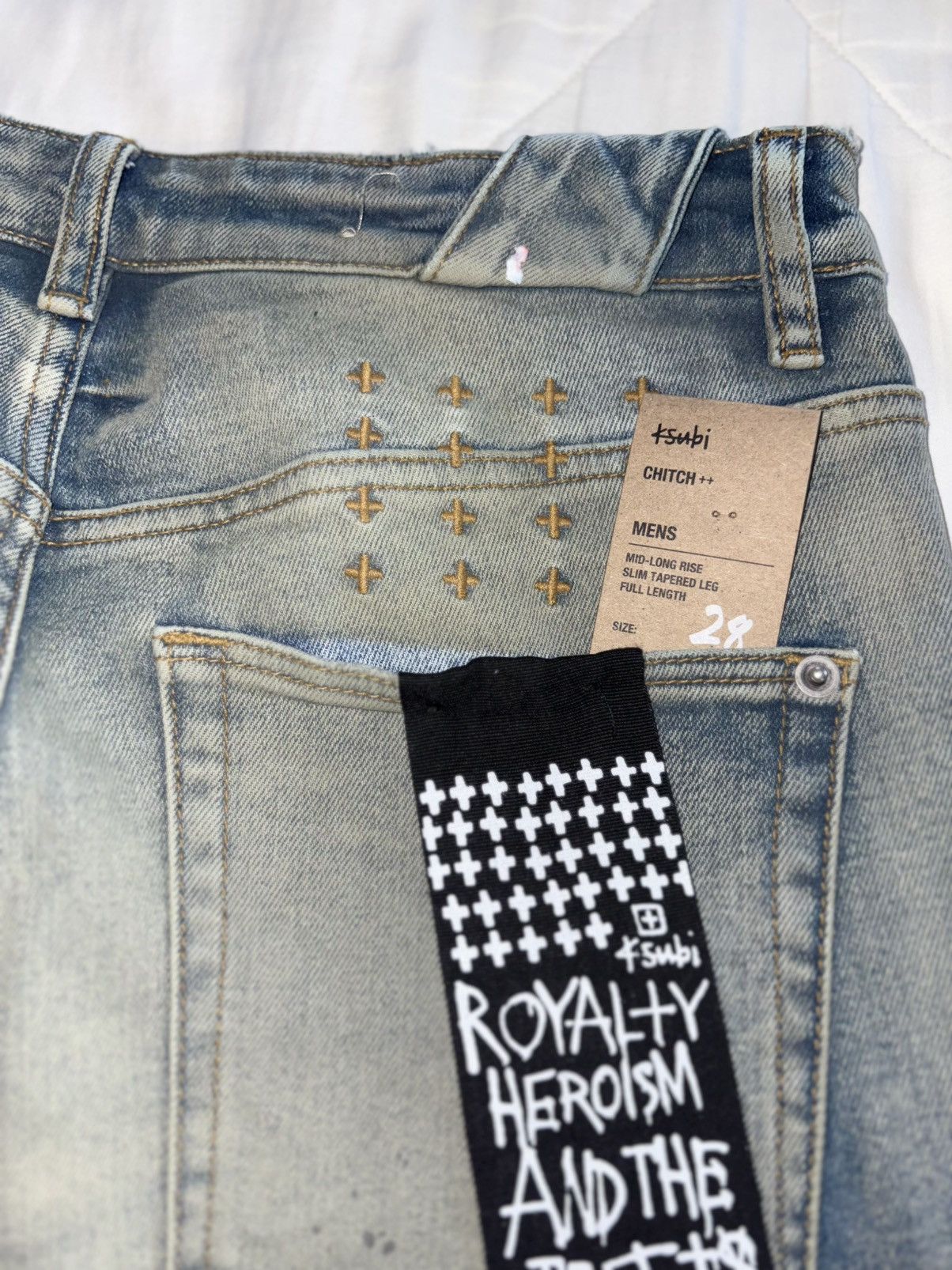 Ksubi Ksubi Chitch Mechanik Jeans Size US 28 / EU 44 - 8 Thumbnail