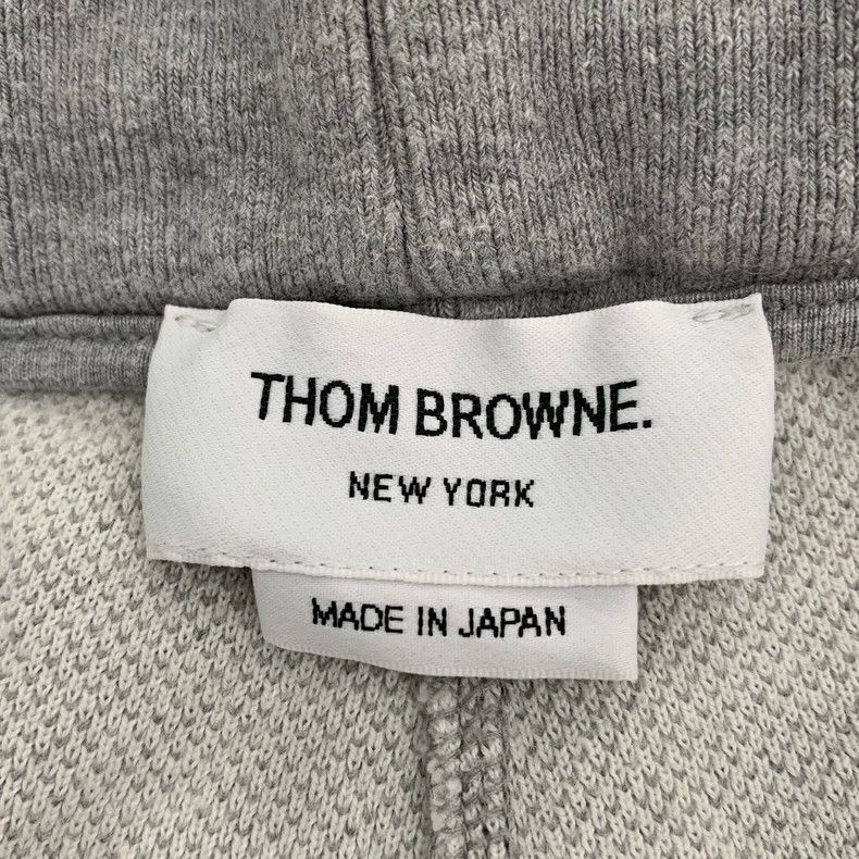 Thom Browne Thom Browne Size 4 Gray classic four-bar dolphin print cot Size US 30 / EU 46 - 6 Thumbnail