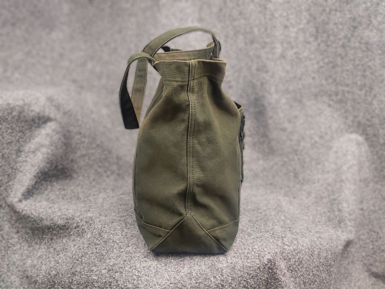 Maison Kitsune Maison Kitsuné Tote Fox Shopper Zip Bag Green Faded Color Size ONE SIZE - 10 Thumbnail