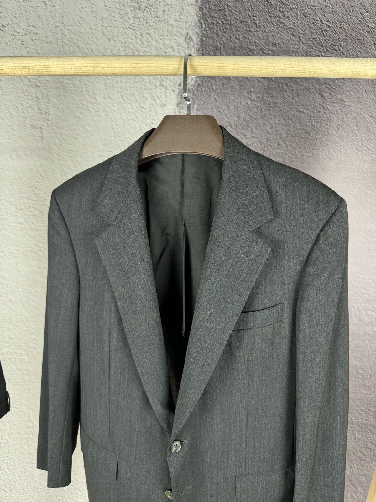 Ermenegildo Zegna Ermenegildo Zegna High Performance Suit Blazer Pants Wool Size 42R - 9 Thumbnail