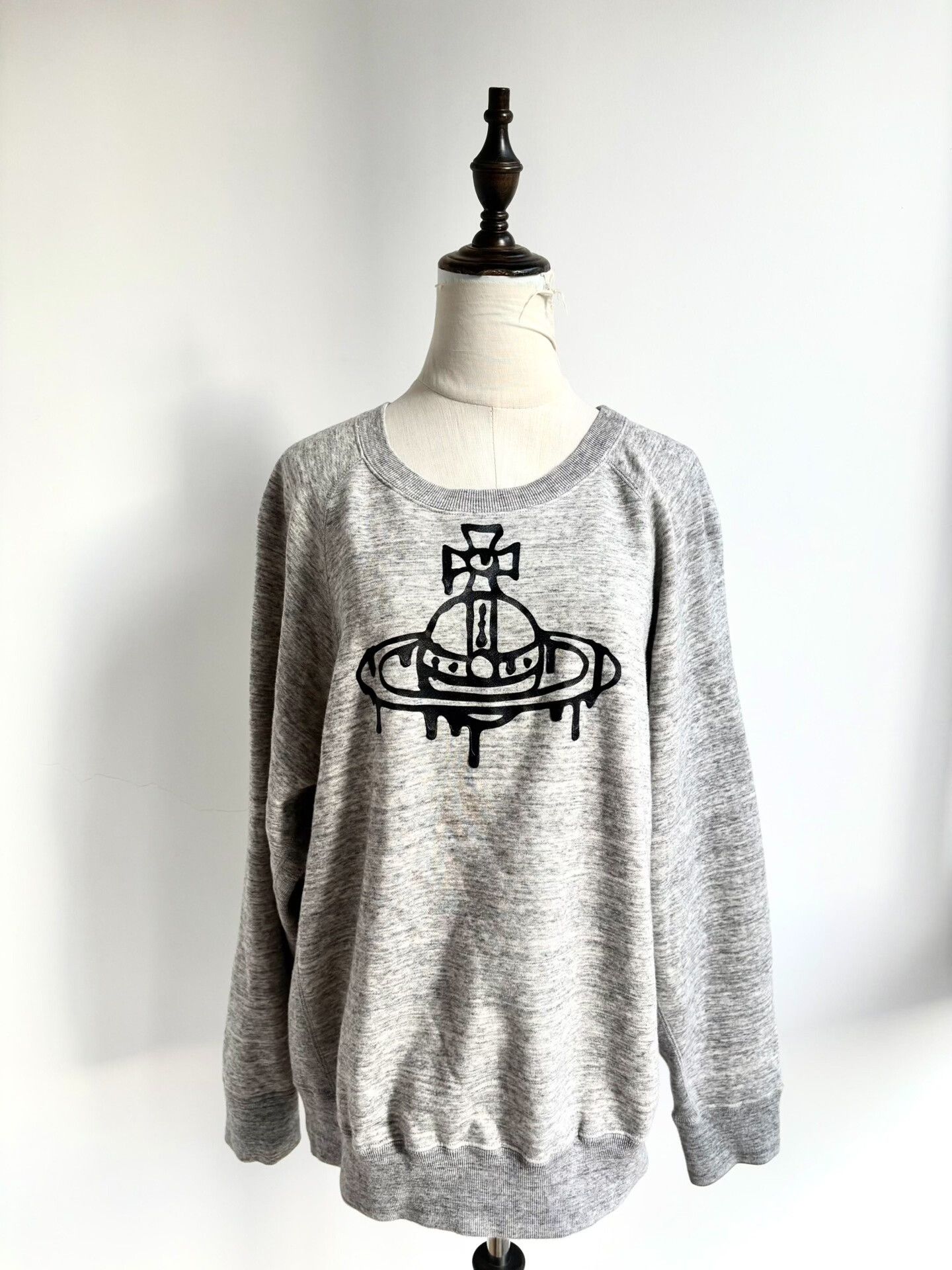 Vivienne Westwood vivienne westwood gray oversized sweatshirt Size ONE SIZE - 1 Thumbnail