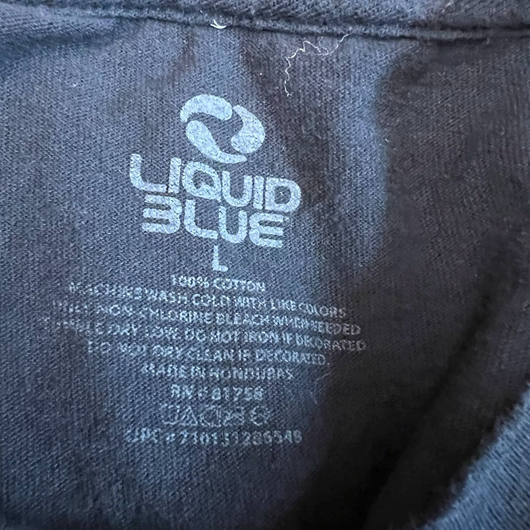 Liquid Blue Liquid Blue Pink Floyd T Shirt Adult Size L Dark Side Invasion Graphic Tee Mens Size US L / EU 52-54 / 3 - 5 Thumbnail
