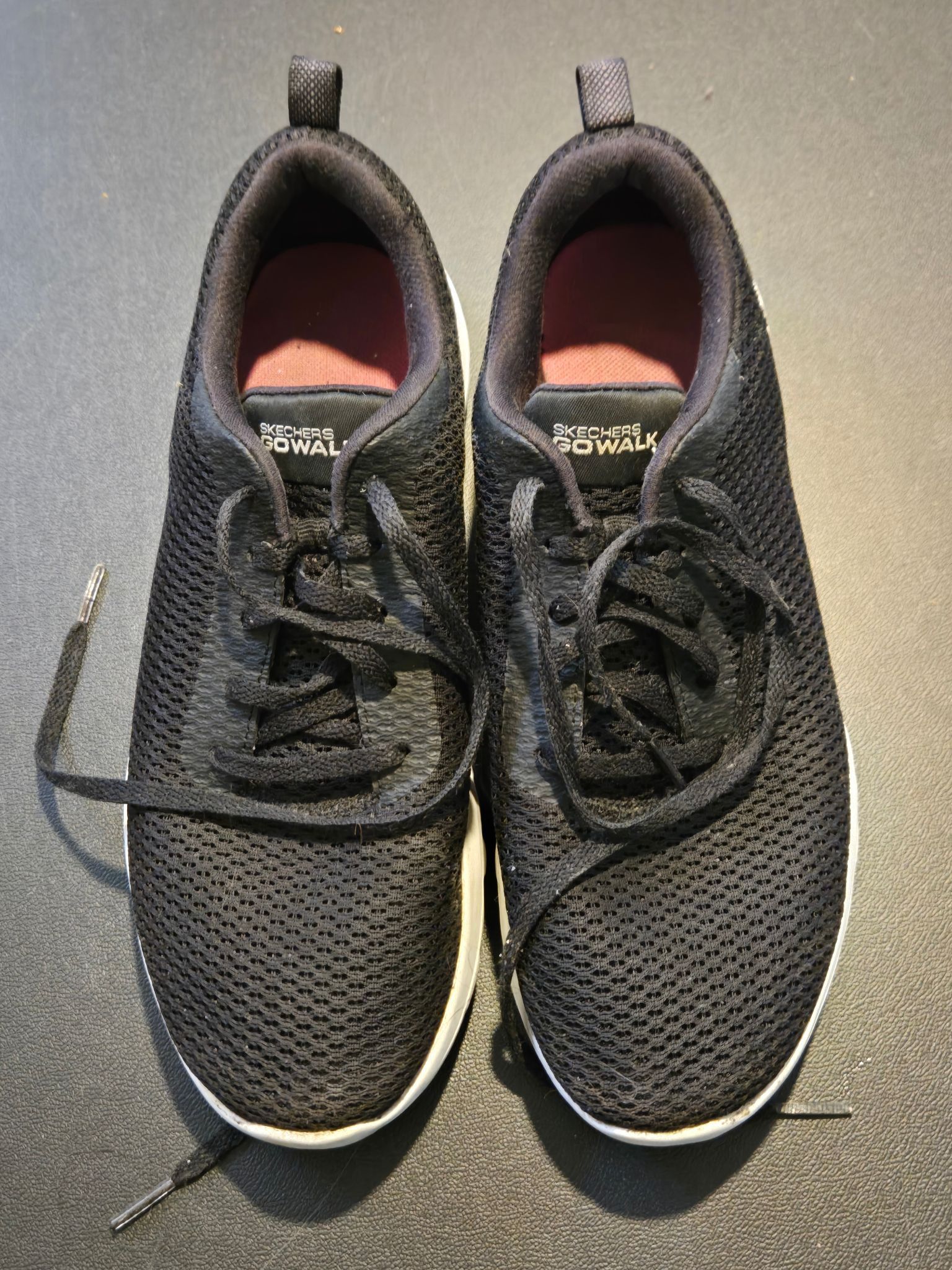 SKECHERS Skechers Shoes Womens 8.5 Black GOwalk Mesh Slip On Walking Size US 8.5 / IT 38.5 - 1 Thumbnail