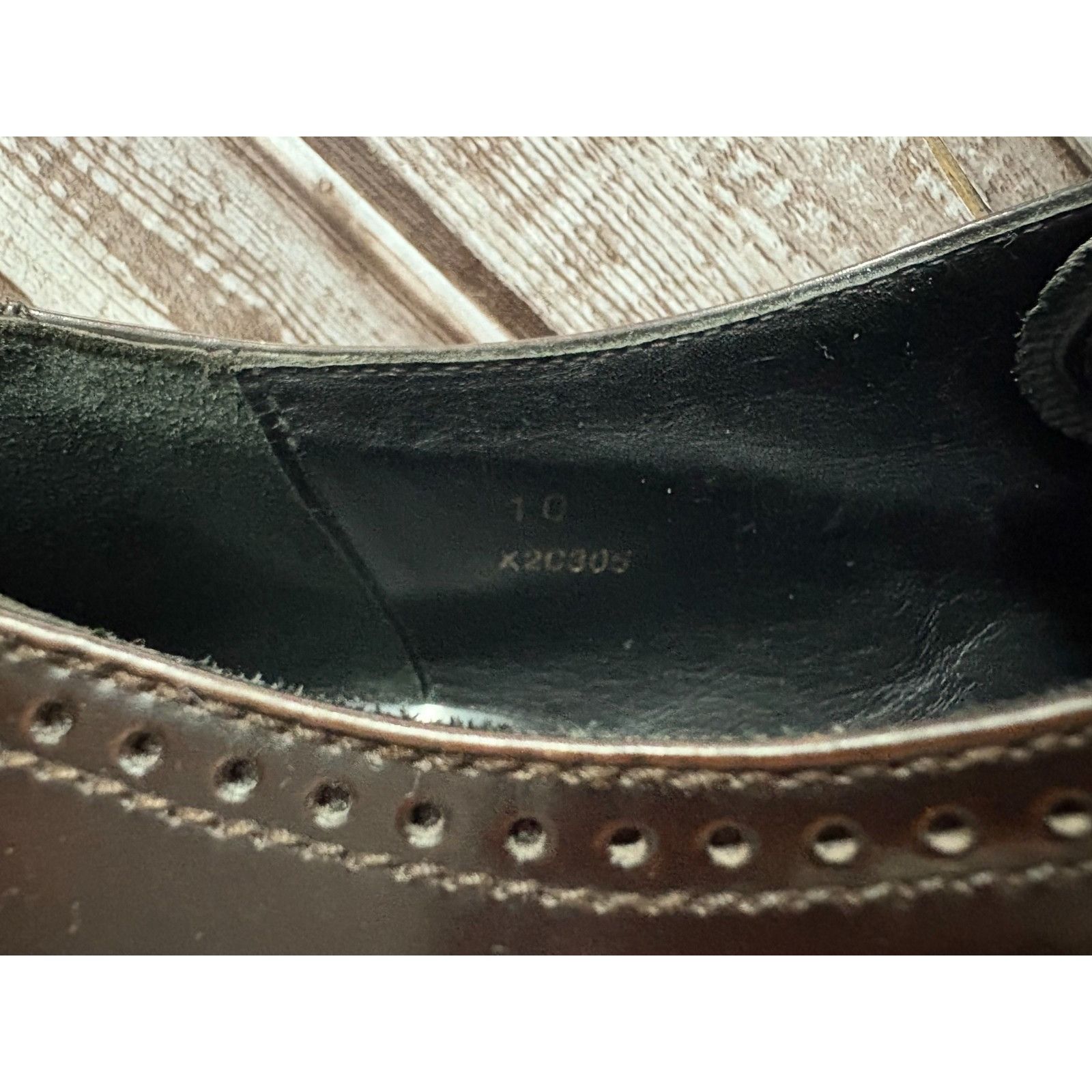 Giorgio Armani Giorgio Armani oxford leathe dress Shoes Size 10 US 44 EU co Size US 10 / EU 43 - 6 Thumbnail