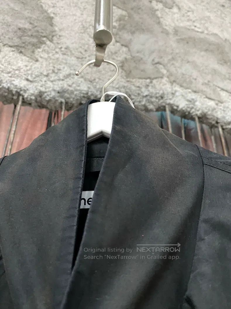 Acne Studios Acne Studios 1996 water-washed distressed lettering zipper Size US M / EU 48-50 / 2 - 6 Thumbnail