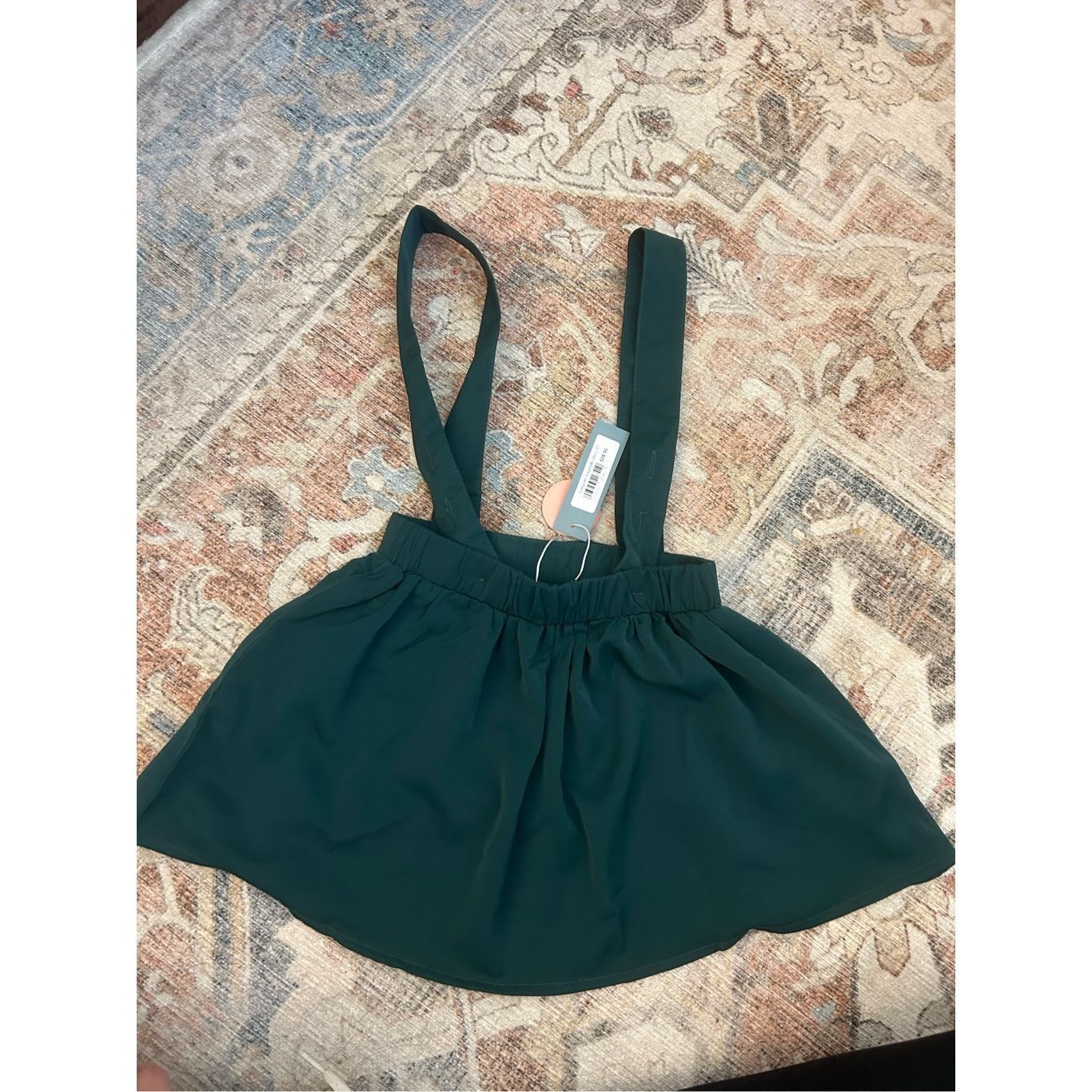 Other Bailey's Blossoms NWT Daphne Suspender Skirt - Hunter Green, Size ONE SIZE - 10 Thumbnail