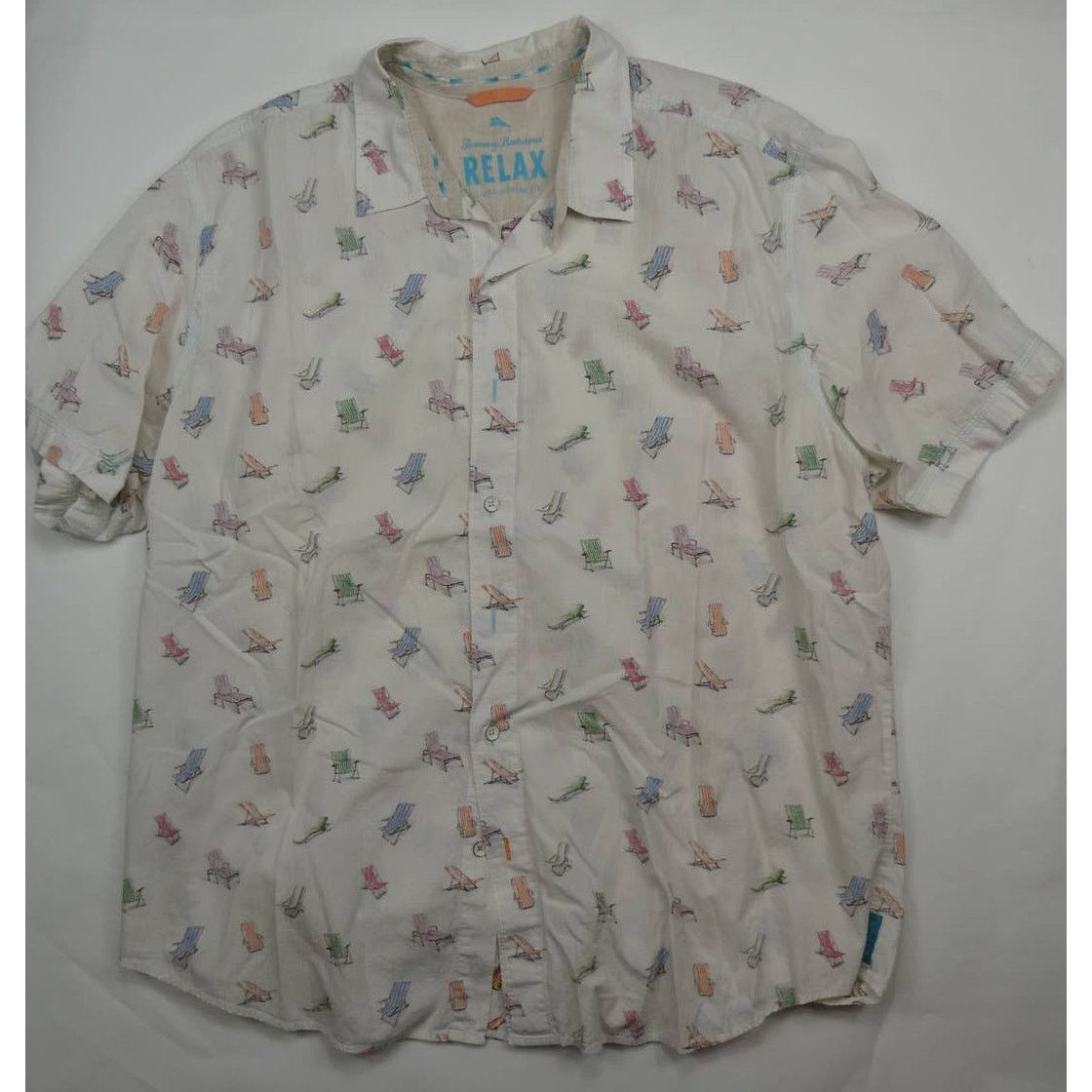 Tommy Bahama TOMMY BAHAMA Relax Island Modern Fit button front shirt, XXL Size US XXL / EU 58 / 5 - 1 Thumbnail