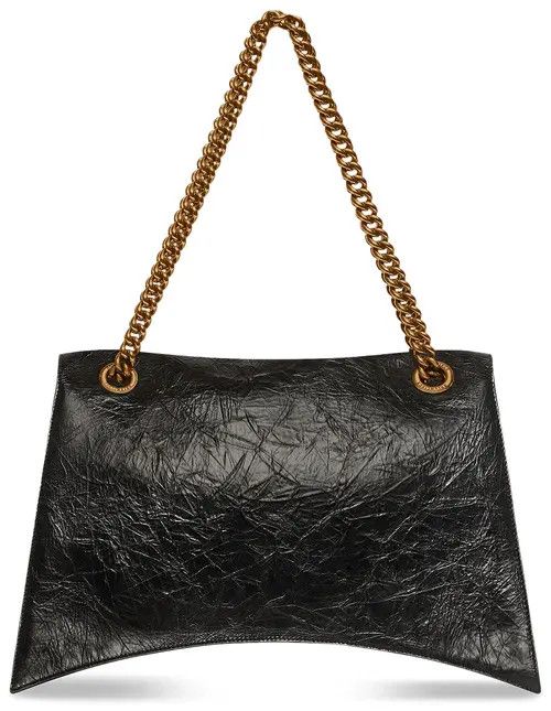 Balenciaga o1la1rc1a1125 Size: OS / Crush Chain Bag in Brown Size ONE SIZE - 2 Thumbnail