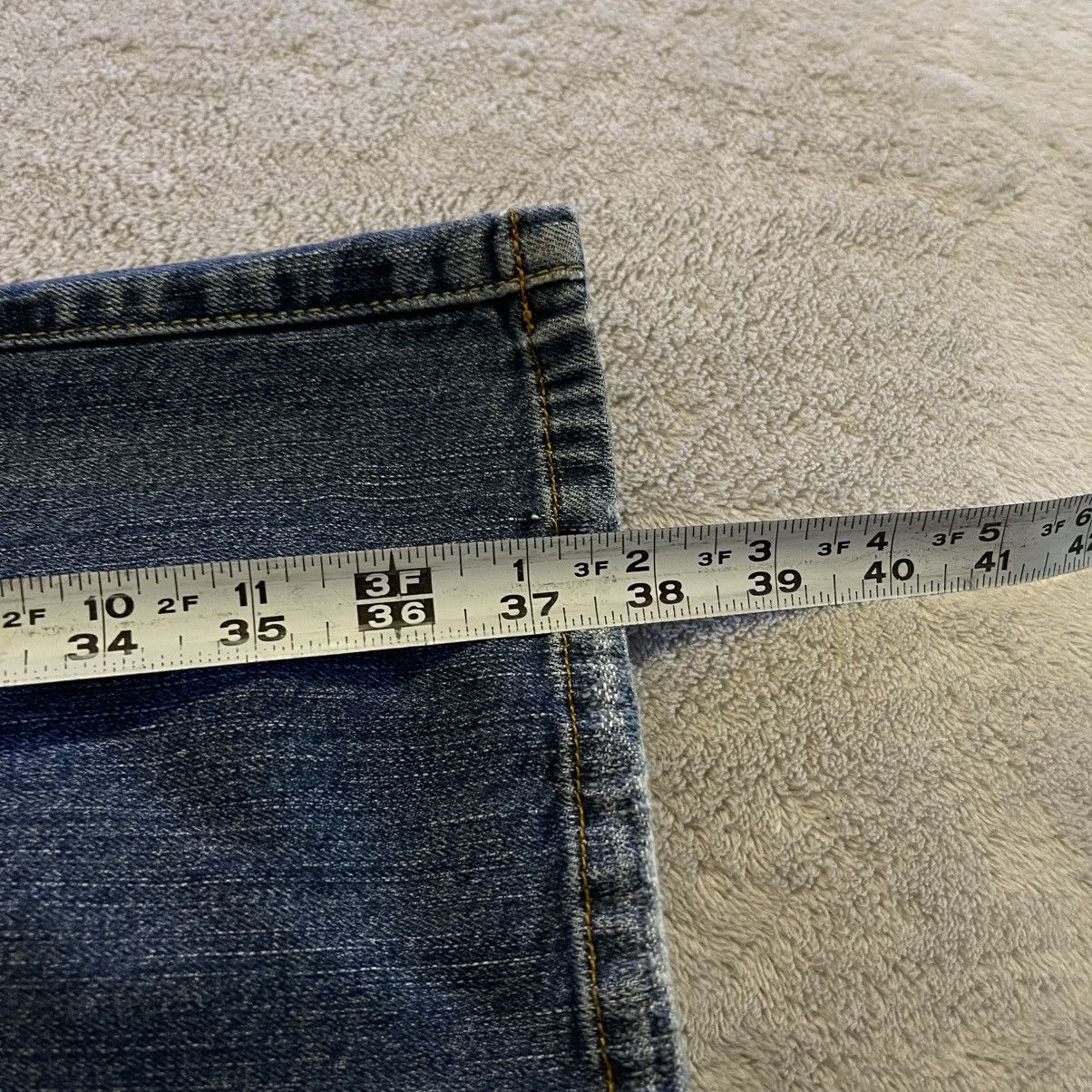 Lucky Brand VTG Lucky Brand Jeans Womens 4/27 Blue Bootcut Made USA Y2K Size 29" - 10 Thumbnail
