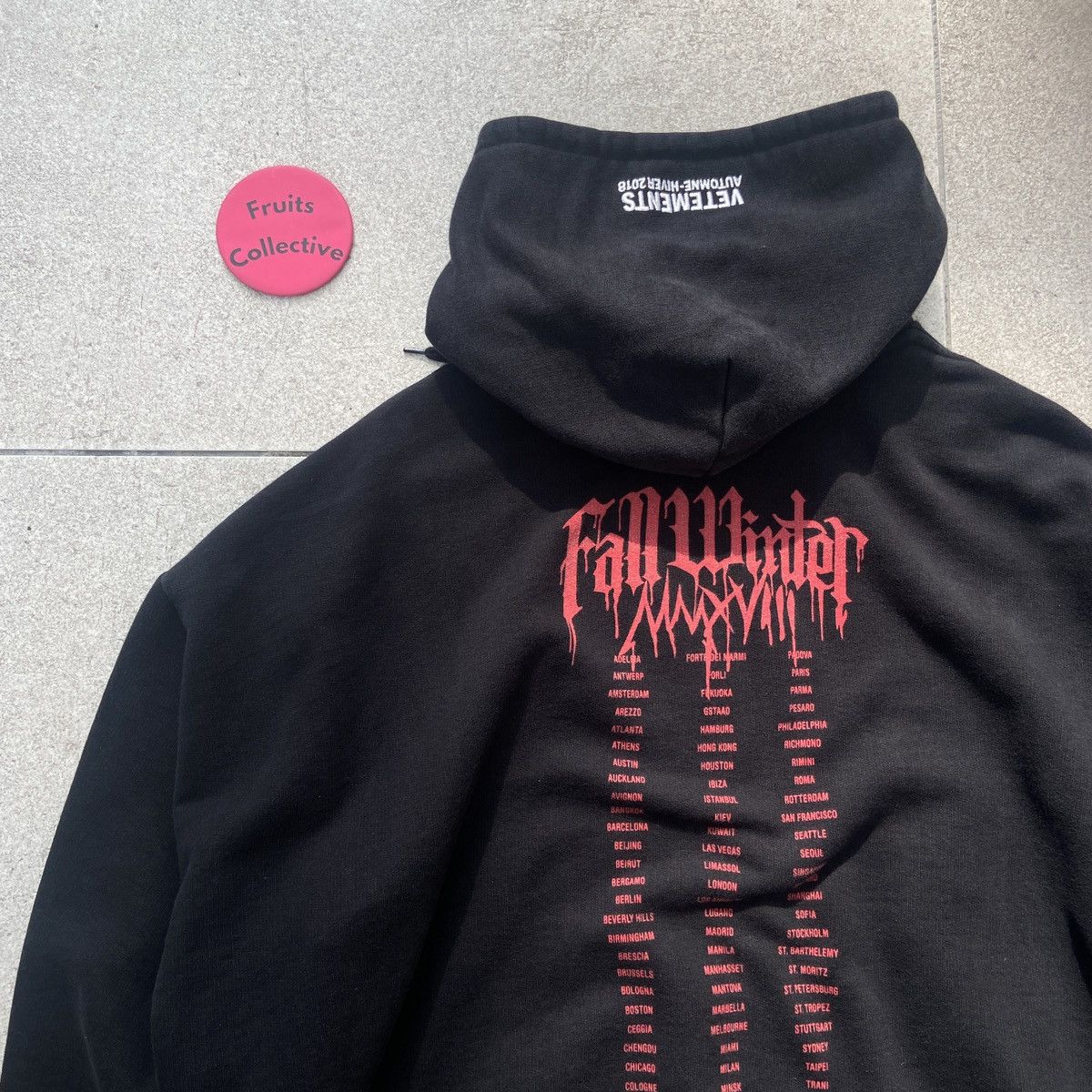 Vetements Vetements metal hoodie Size US S / EU 44-46 / 1 - 5 Thumbnail