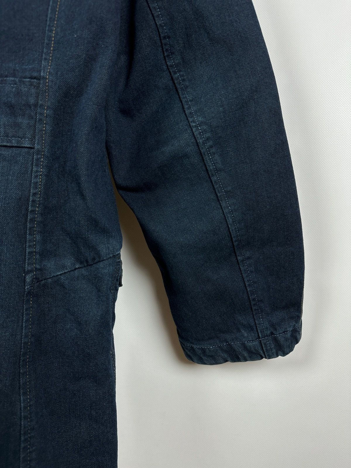Diesel Vintage Diesel Denim Double Breasted Sherpa Coat Jacket Size US L / EU 52-54 / 3 - 17 Thumbnail