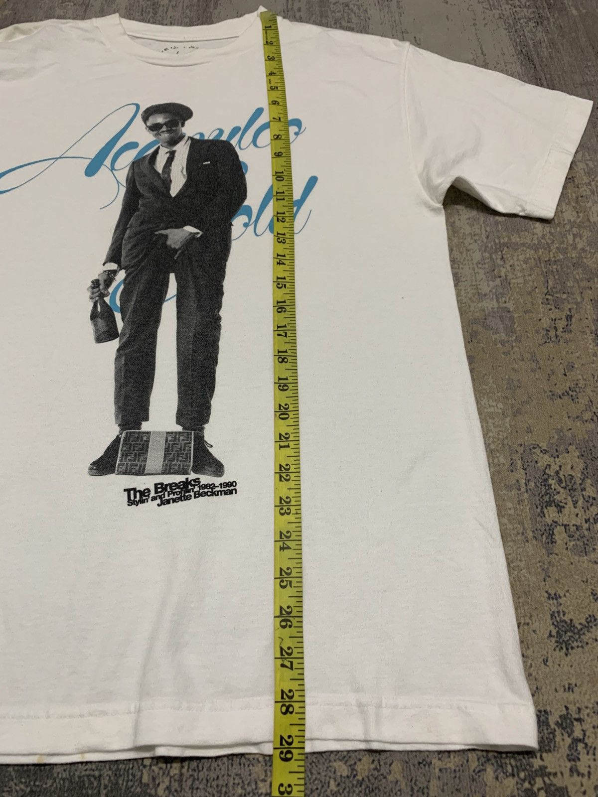 Acapulco Gold Vintage Acapulco Gold Slick Rick Janette Beckman Photo Tee Size US M / EU 48-50 / 2 - 8 Thumbnail