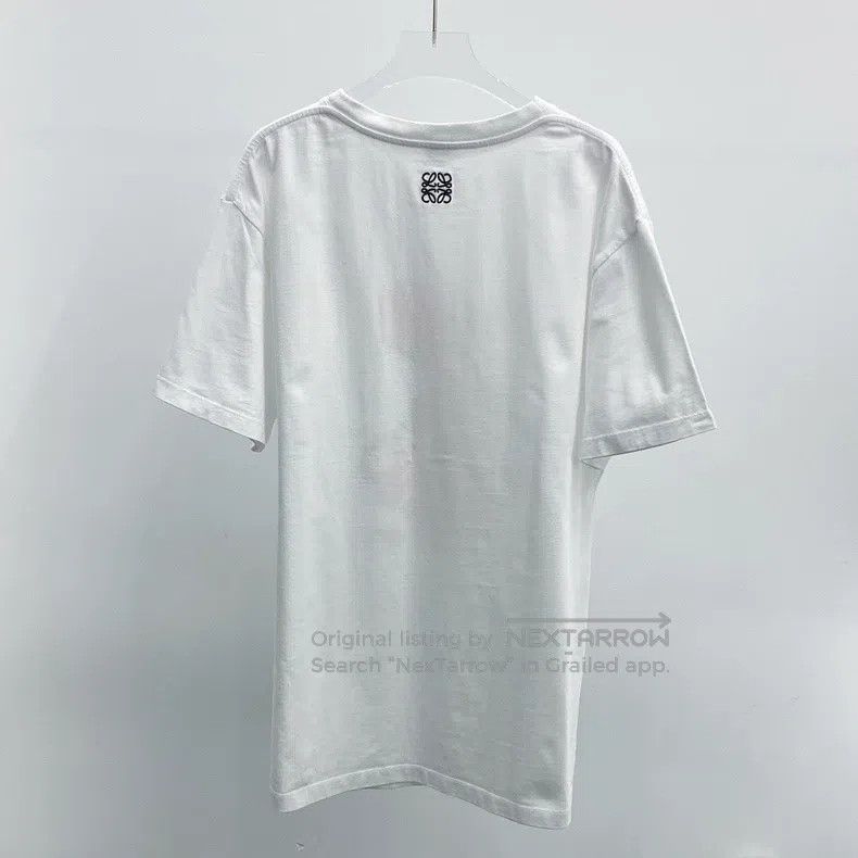 Loewe LOEWE White logo short-sleeve Size M / US 6-8 / IT 42-44 - 2 Thumbnail