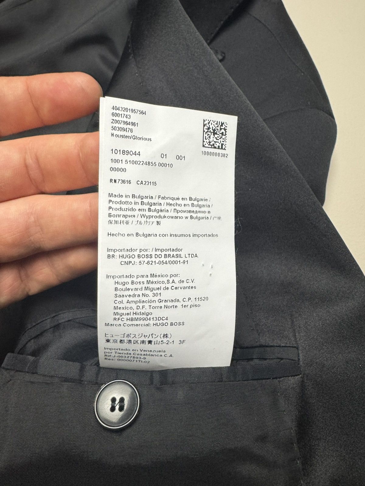 Hugo Boss Boss Blazer 100% Virgin Wool, 100% Silk Size 36R - 8 Thumbnail