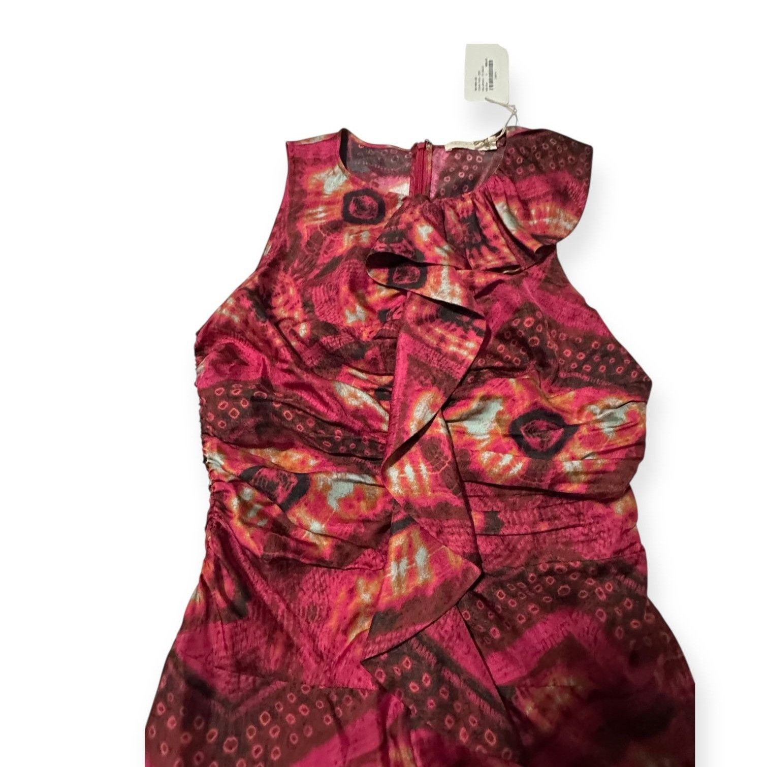 Ulla Johnson Ulla Johnson Othella Dress in Wild Rose, Midi, SIlk, Size 4, Size S / US 4 / IT 40 - 5 Thumbnail