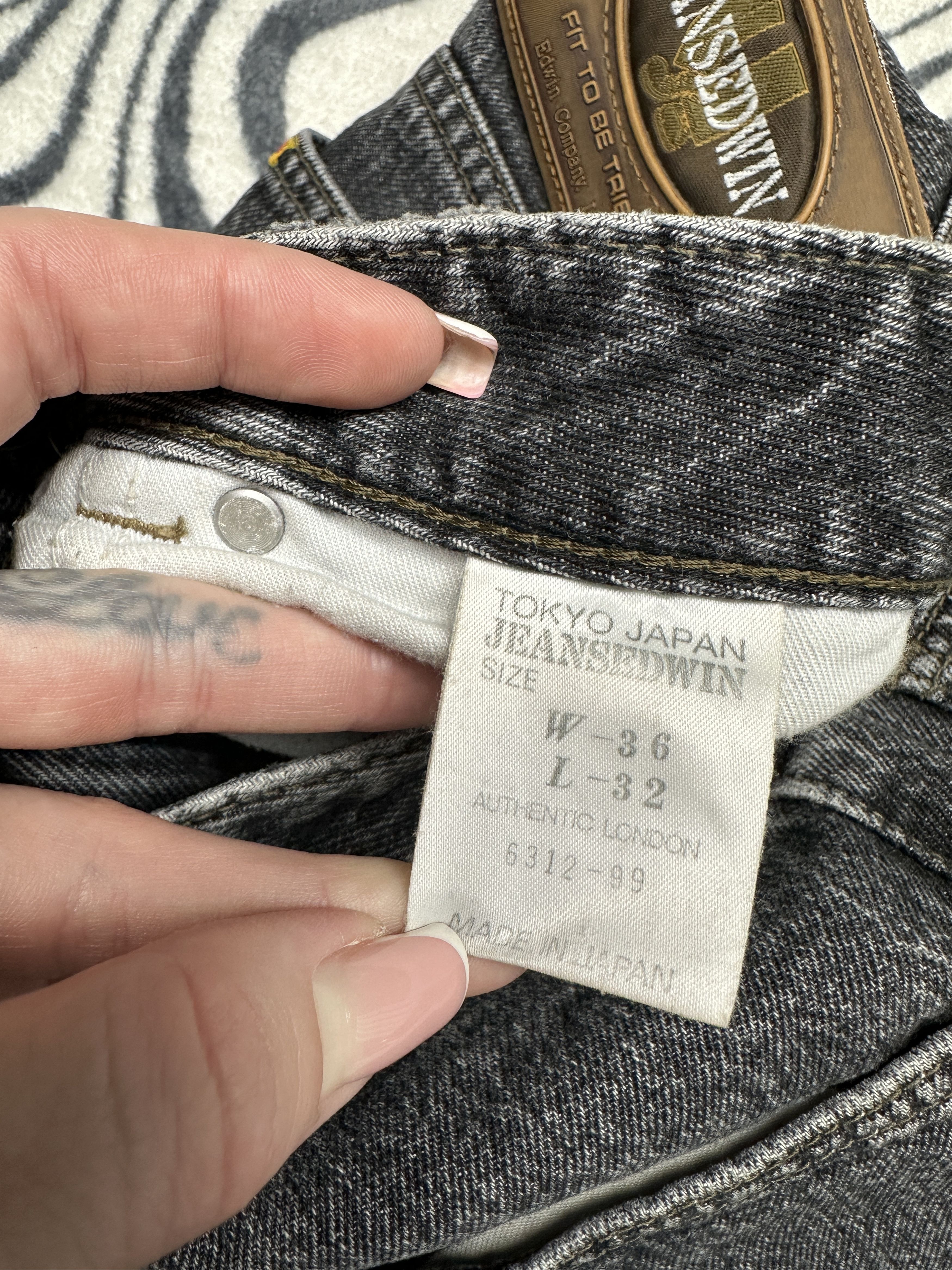 Edwin Edwin 90s Vintage Mens Denim Pants Jeans Made in Japan Size US 36 / EU 52 - 7 Thumbnail