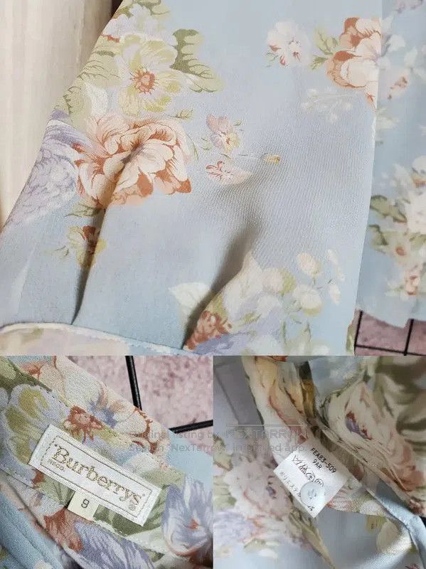 Burberry Burberry Floral Long Sleeve Cardigan for Women. Size M / US 6-8 / IT 42-44 - 8 Thumbnail