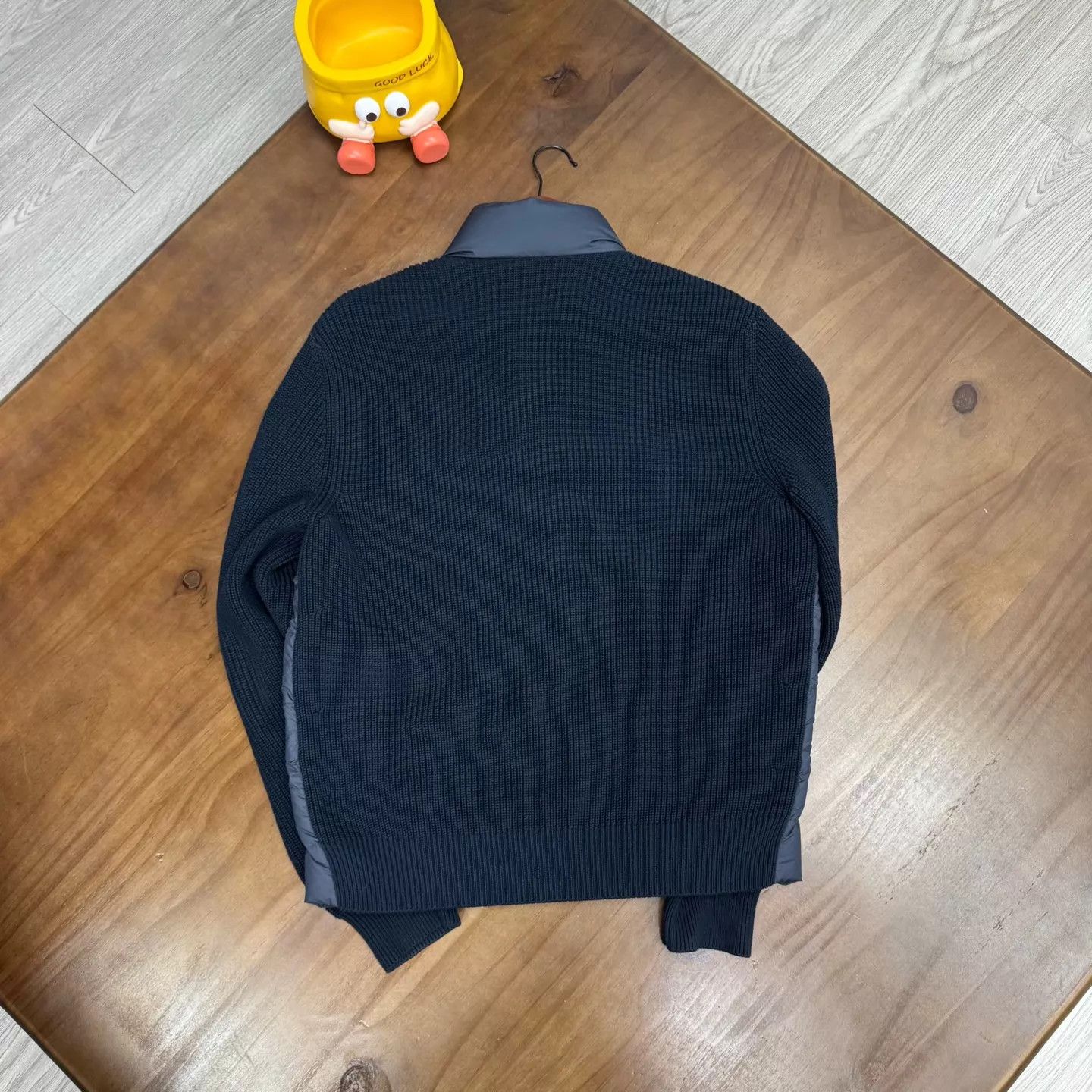 Moncler Moncler Zipped Ribbed Puffer Navy Blue S Worn Once Size US S / EU 44-46 / 1 - 2 Thumbnail