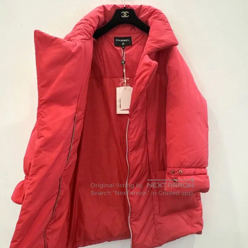 Chanel Chanel Red Padded Women's Down Jacket . Size M / US 6-8 / IT 42-44 - 5 Thumbnail