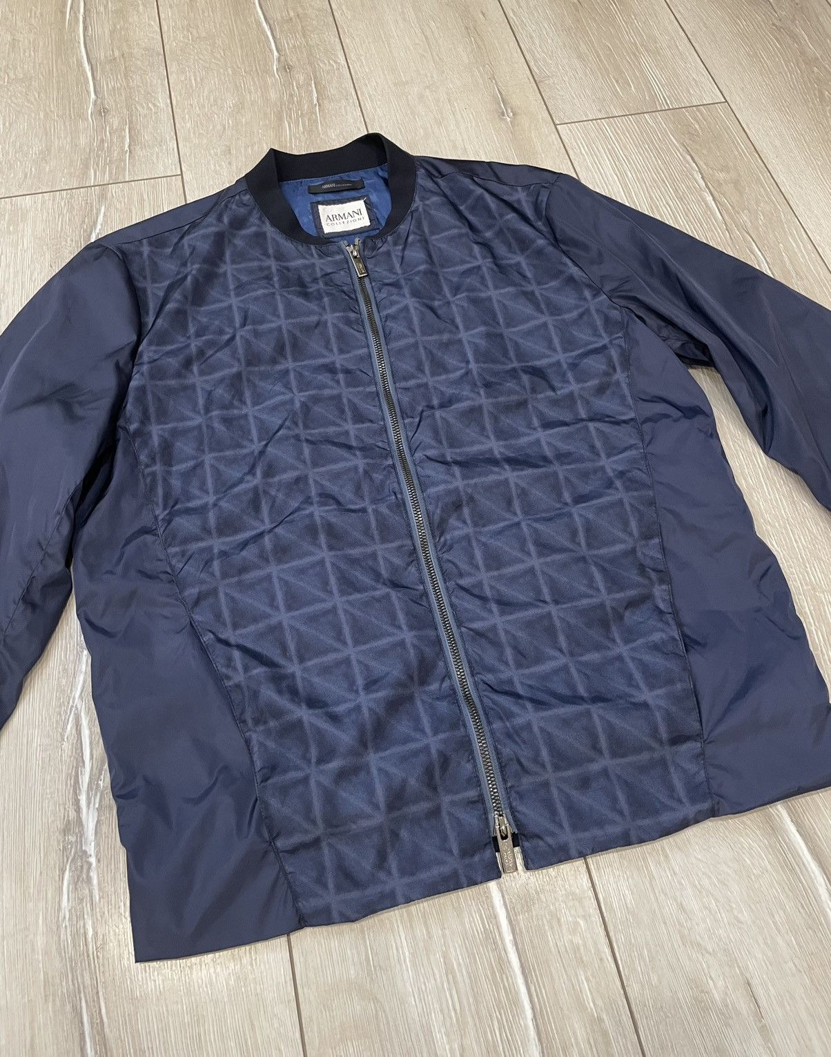 Armani × Armani Collezioni × Giorgio Armani Armani Collezioni Water Repellent Lightweight Jacket Size 48 Size US M / EU 48-50 / 2 - 2 Thumbnail