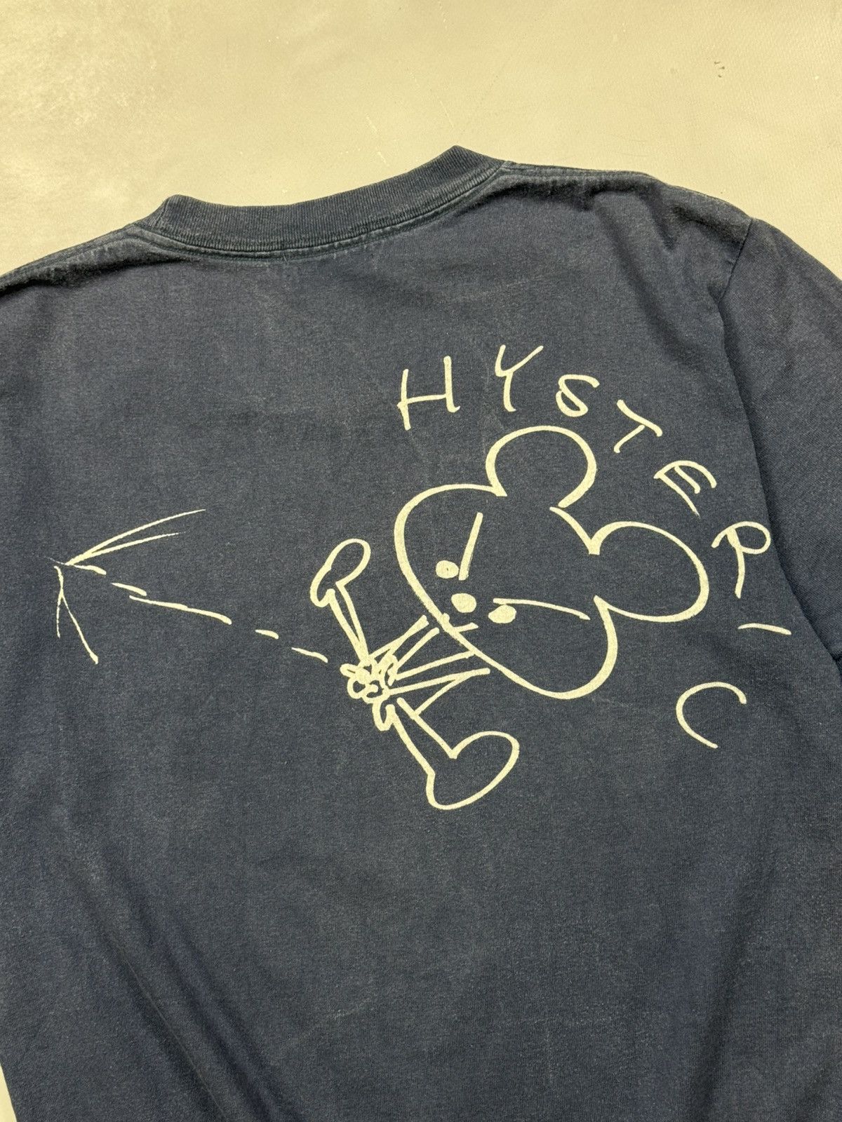 Hysteric Glamour 90s Hysteric Glamour Hell 69 Tee(Navy/M) Size US M / EU 48-50 / 2 - 5 Thumbnail