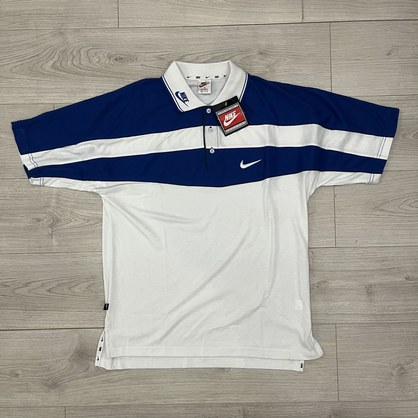 Nike Nike Team Sports Polo Vintage Size US M / EU 48-50 / 2 - 1 Thumbnail
