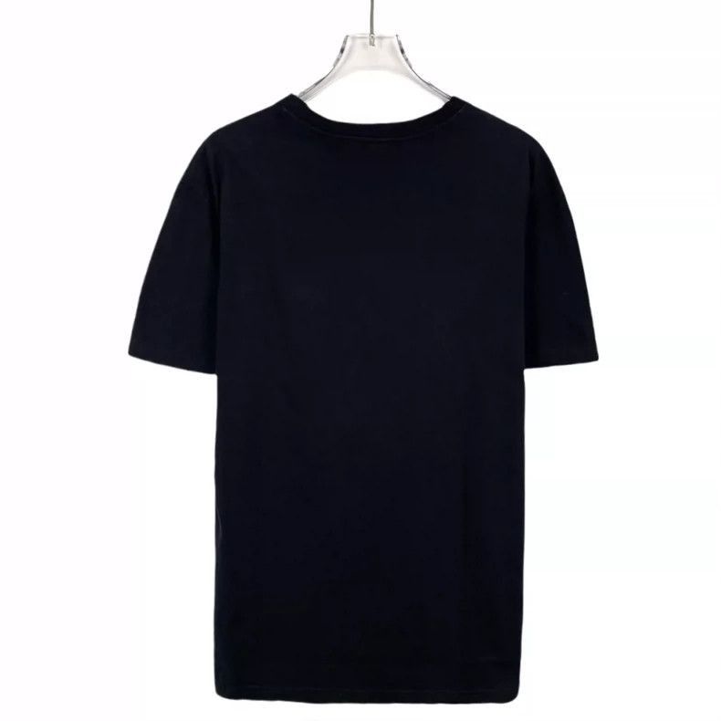 Gucci Gucci Black Logo Printed Short Sleeve TShirt-2506 Size M / US 6-8 / IT 42-44 - 2 Thumbnail