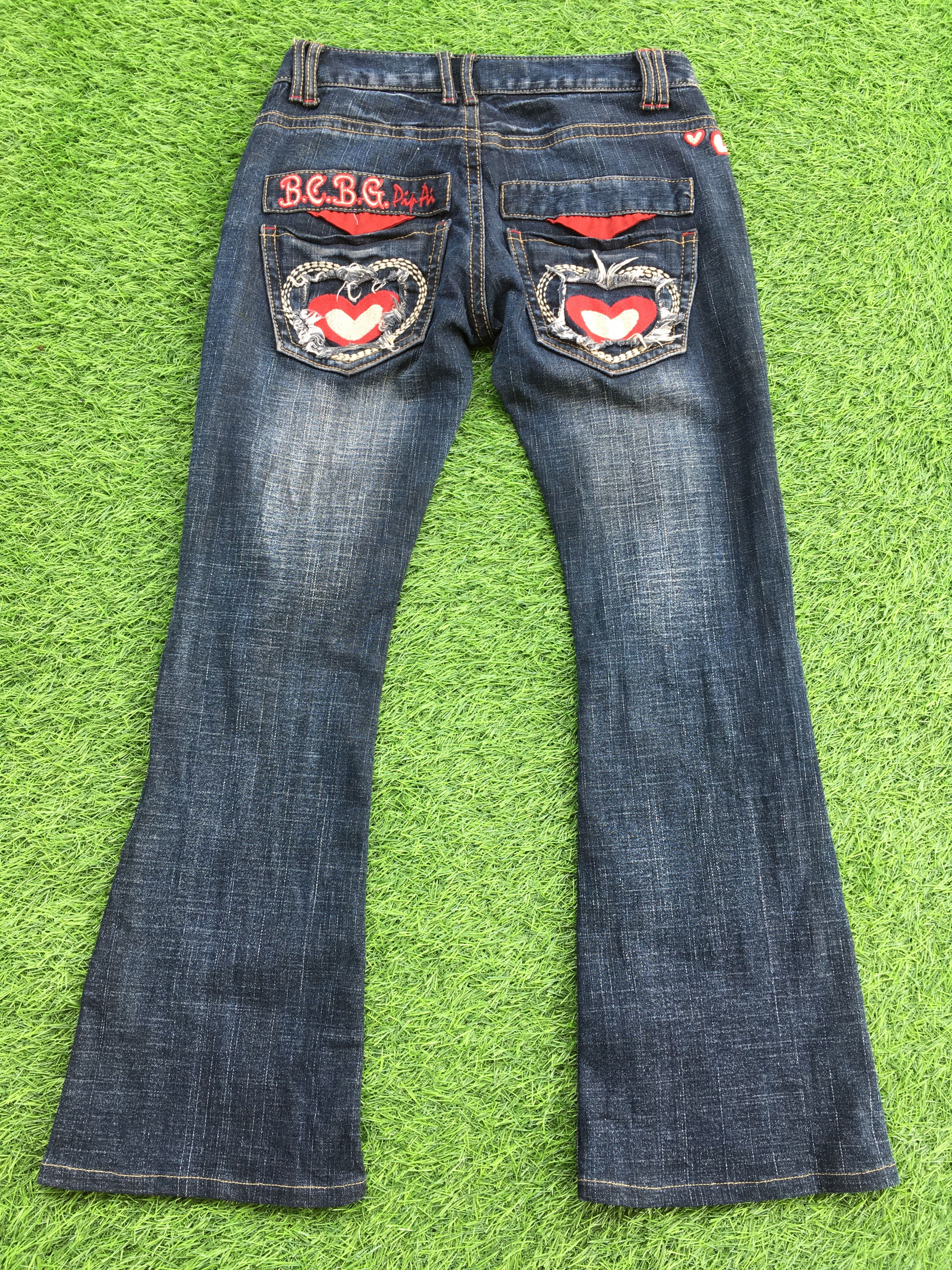 Japanese Brand Love Low Rise Kick Flare Bootcut Jeans D-1200 Size 25" / US 0 / IT 36 - 3 Thumbnail