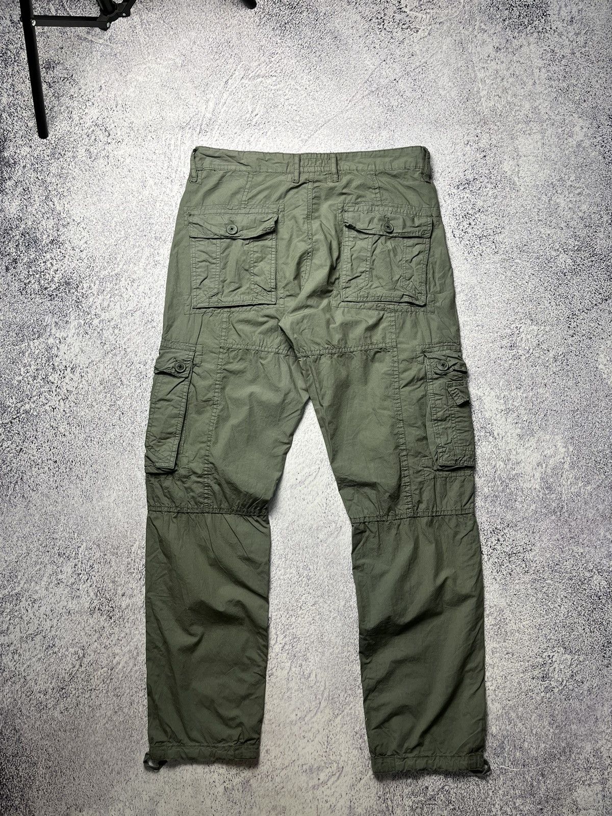 Other VINTAGE JAPANESE STYLE MULTI POCKET MILITARY CARGO PANTS Size US 34 / EU 50 - 15 Thumbnail