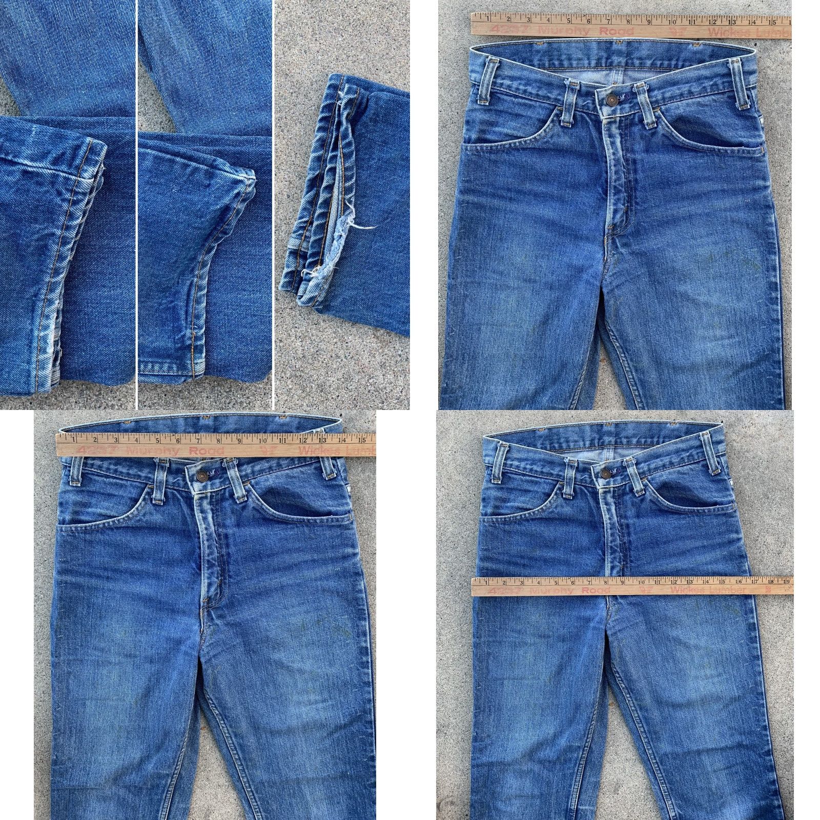 Levi's vintage Levi’s 519 jeans W30 L31 Talon 42 zipper blue cotton denim mens regular 519 blue jeans vintage 80s 90s Ready to wear Size US 30 / EU 46 - 11 Thumbnail
