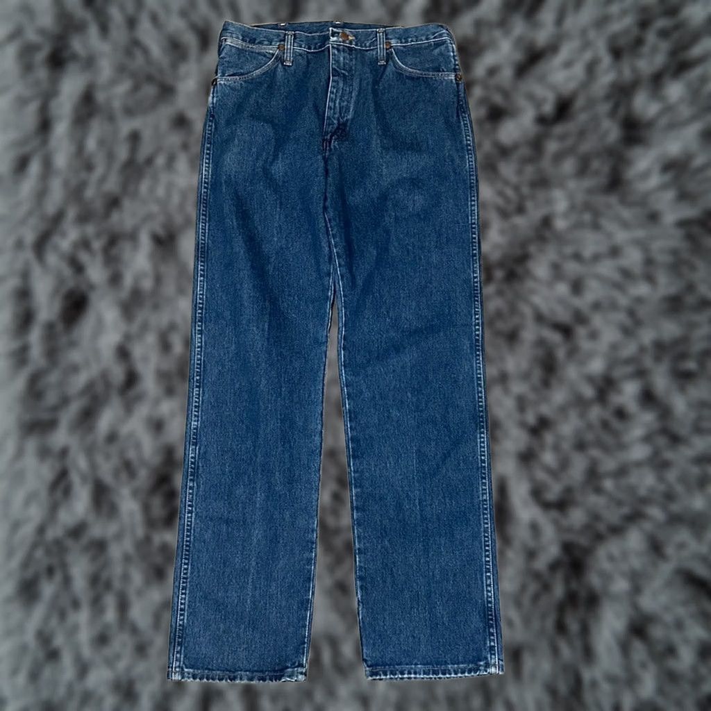Wrangler VINTAGE Wrangler Cowboy Cut Original Fit Straight Jeans 34x34 Mens Blue 34 Regular Straight Jeans Size US 34 / EU 50 - 1 Thumbnail