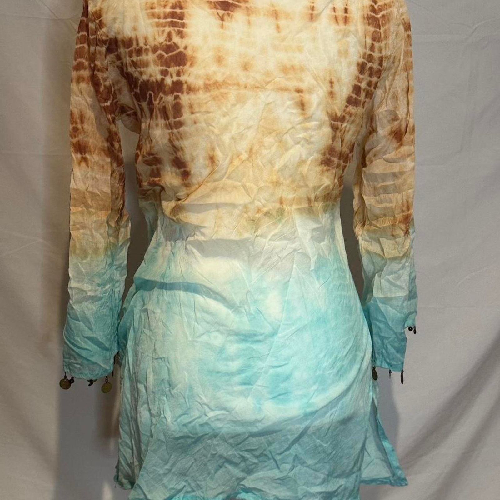 Other Tie dye long sleeve mini dress Size S / US 4 / IT 40 - 4 Thumbnail