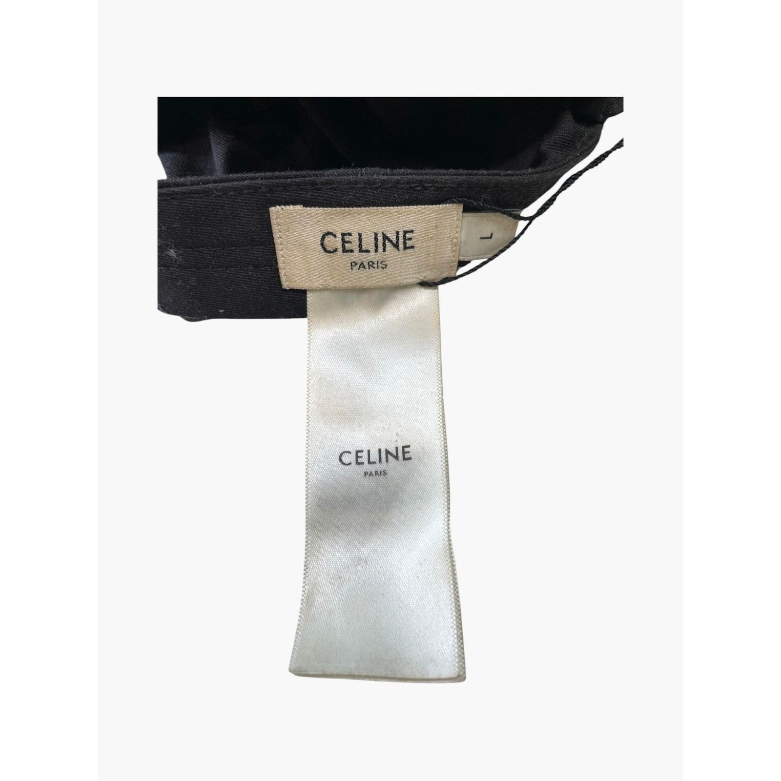 Celine Celine Black & White Hat Size ONE SIZE - 5 Thumbnail
