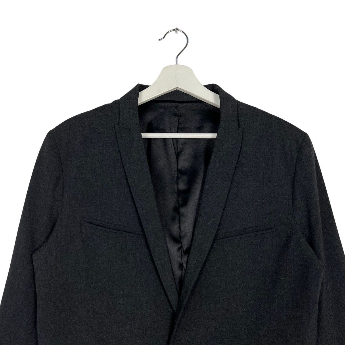 NO ID 🔥 NO ID BLACK ZIPPER POLY RAYON JACKET Size US S / EU 44-46 / 1 - 3 Thumbnail