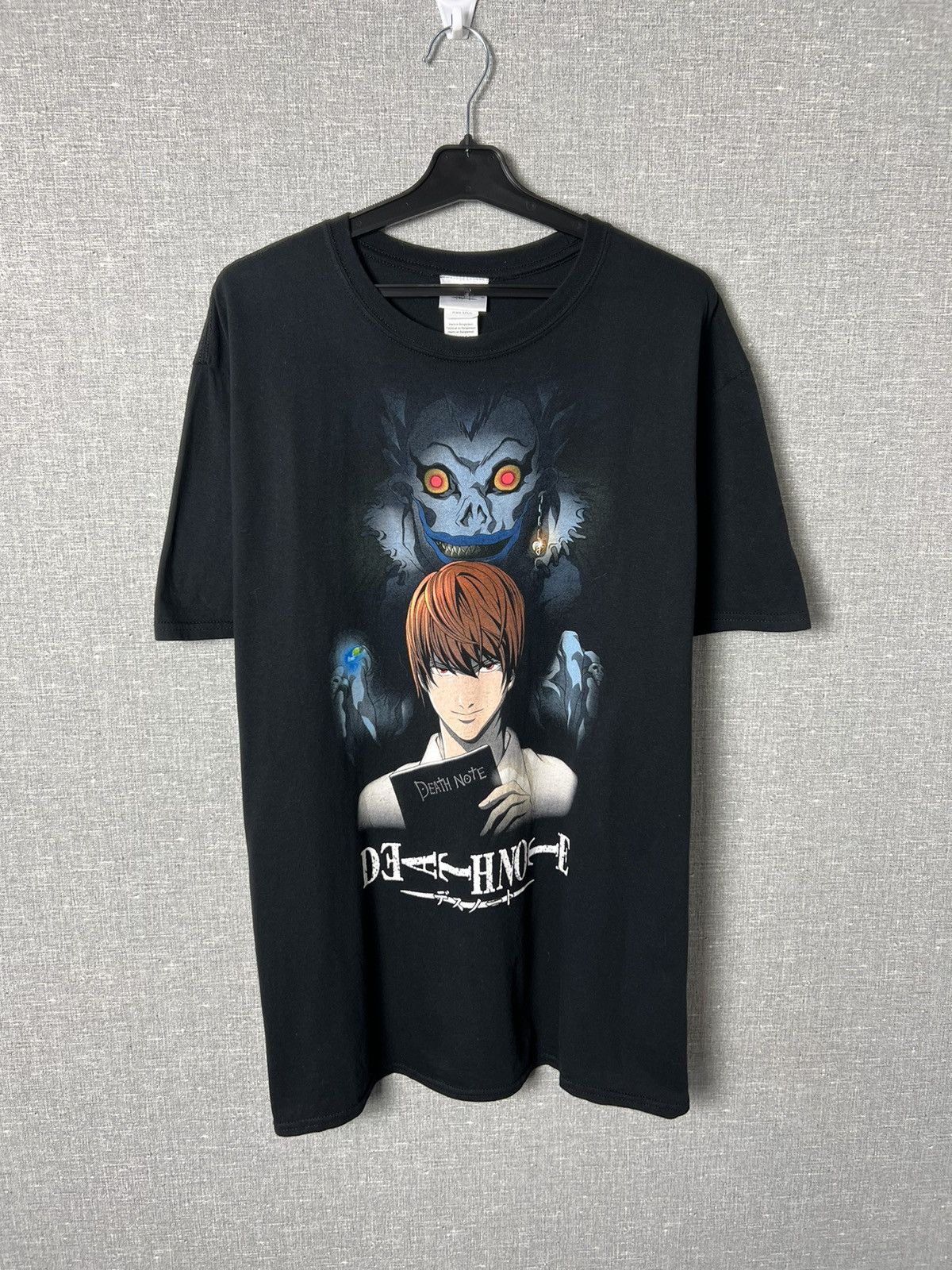 Anime Death Note RARE Tee Yagami Light & Ryuk Shonen Jump Anime Size US XL / EU 56 / 4 - 1 Thumbnail