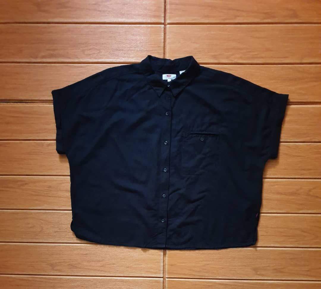Levi's Levis black colour button ups shirt Size M / US 6-8 / IT 42-44 - 1 Thumbnail