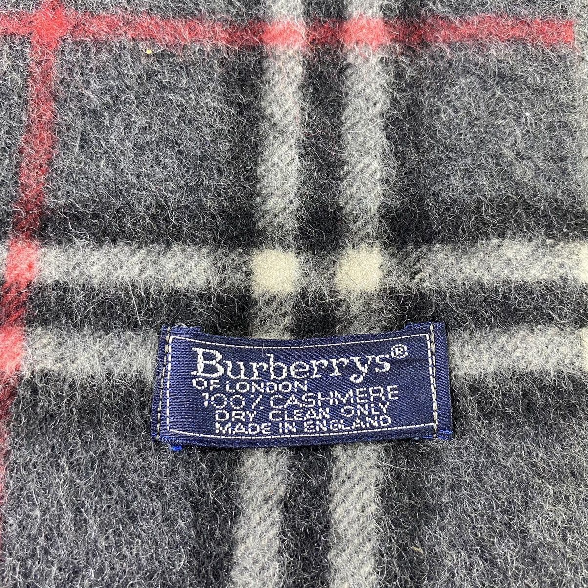 Burberry × Vintage Burberry Muffler / Scarf / Neckwear - T1339 Size ONE SIZE - 5 Thumbnail