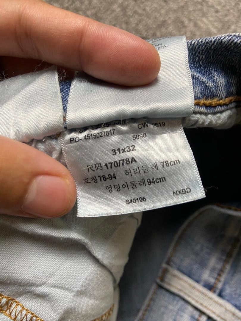 Levi's Levis + Denizen Distressed Denim Jeans (175) Size US 29 - 5 Thumbnail